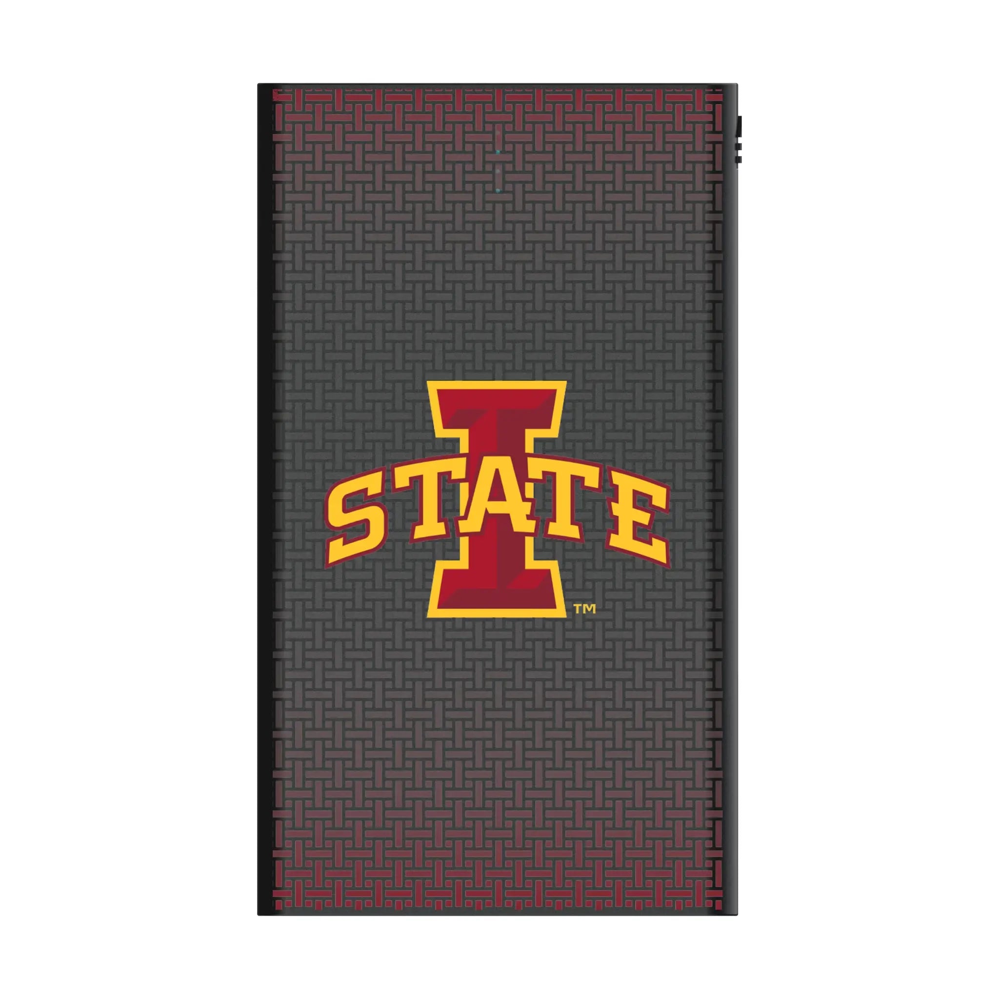 Iowa State University Cyclones Linen 5000mAh Flat Power Bank