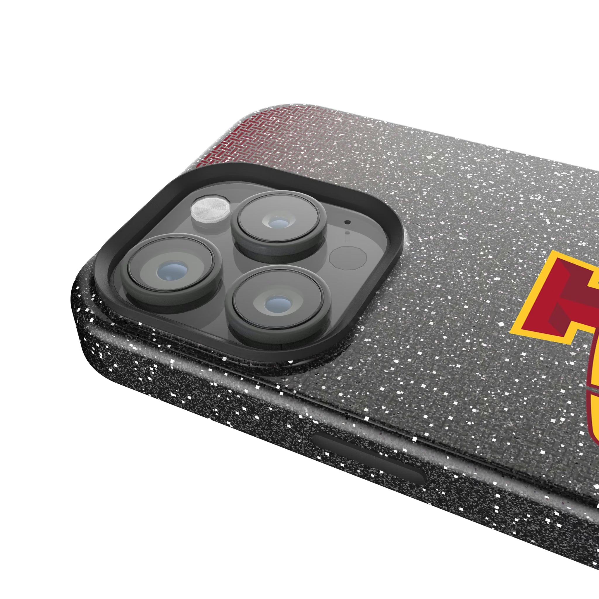 Iowa State University Cyclones Linen iPhone Bling Phone Case for Apple iPhone - Detail