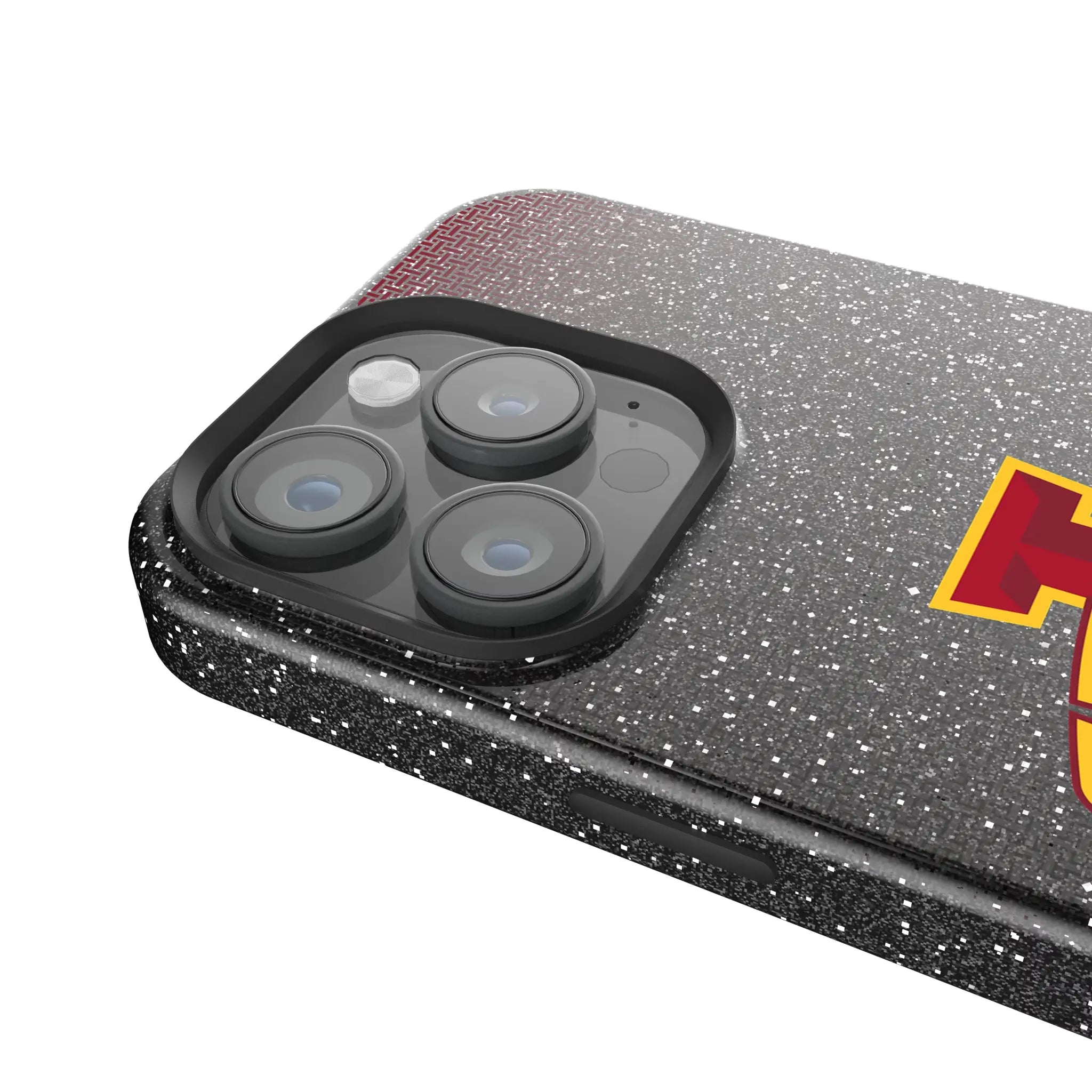 Iowa State University Cyclones Linen iPhone Bling Phone Case for Apple iPhone - Detail