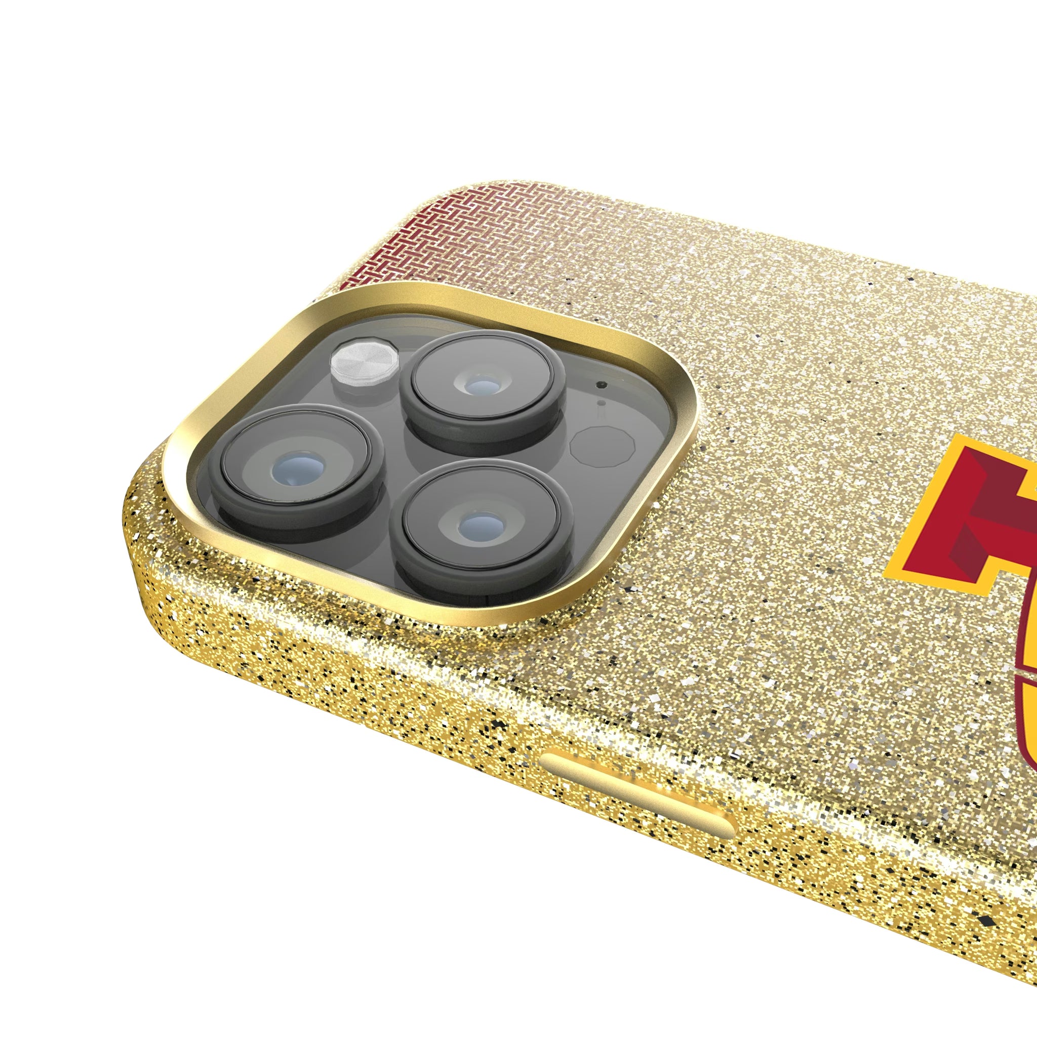 Iowa State University Cyclones Linen iPhone Bling Phone Case for Apple iPhone - Detail