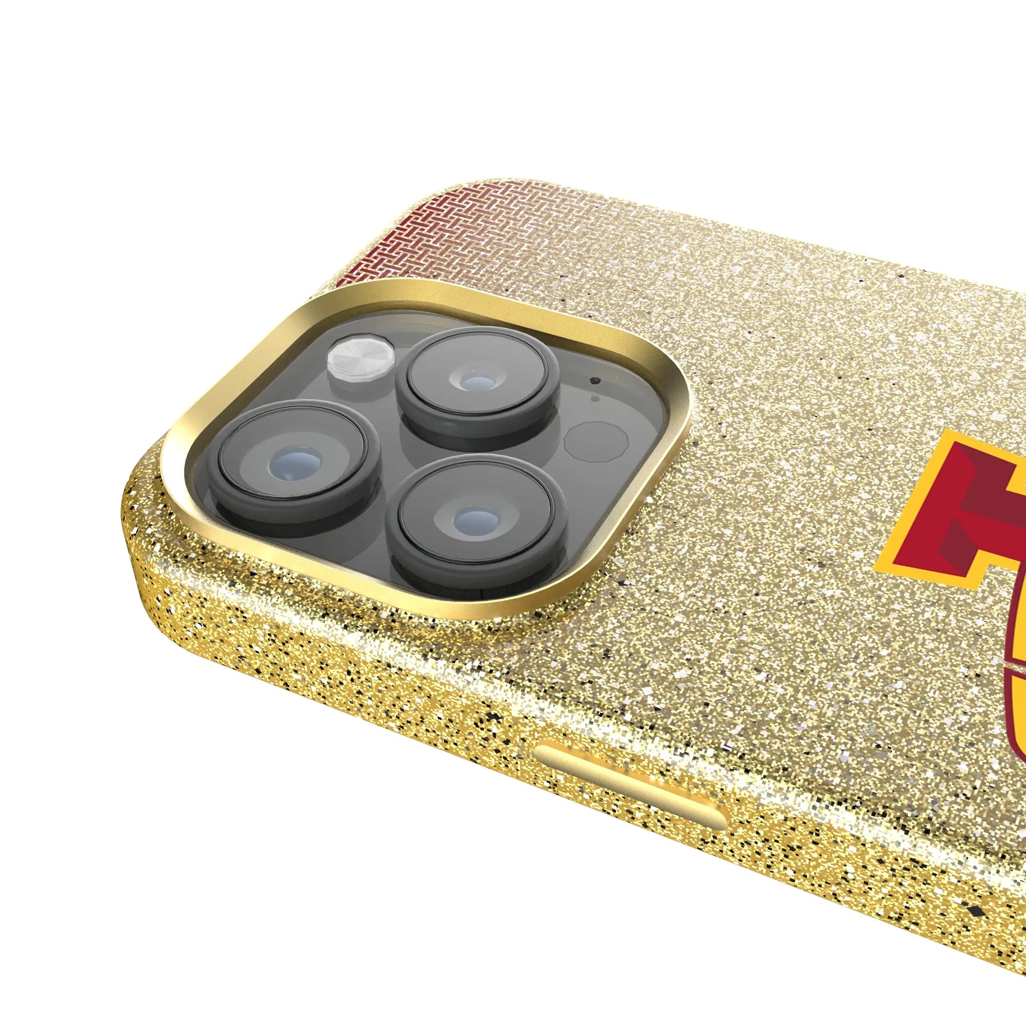 Iowa State University Cyclones Linen iPhone Bling Phone Case for Apple iPhone - Detail