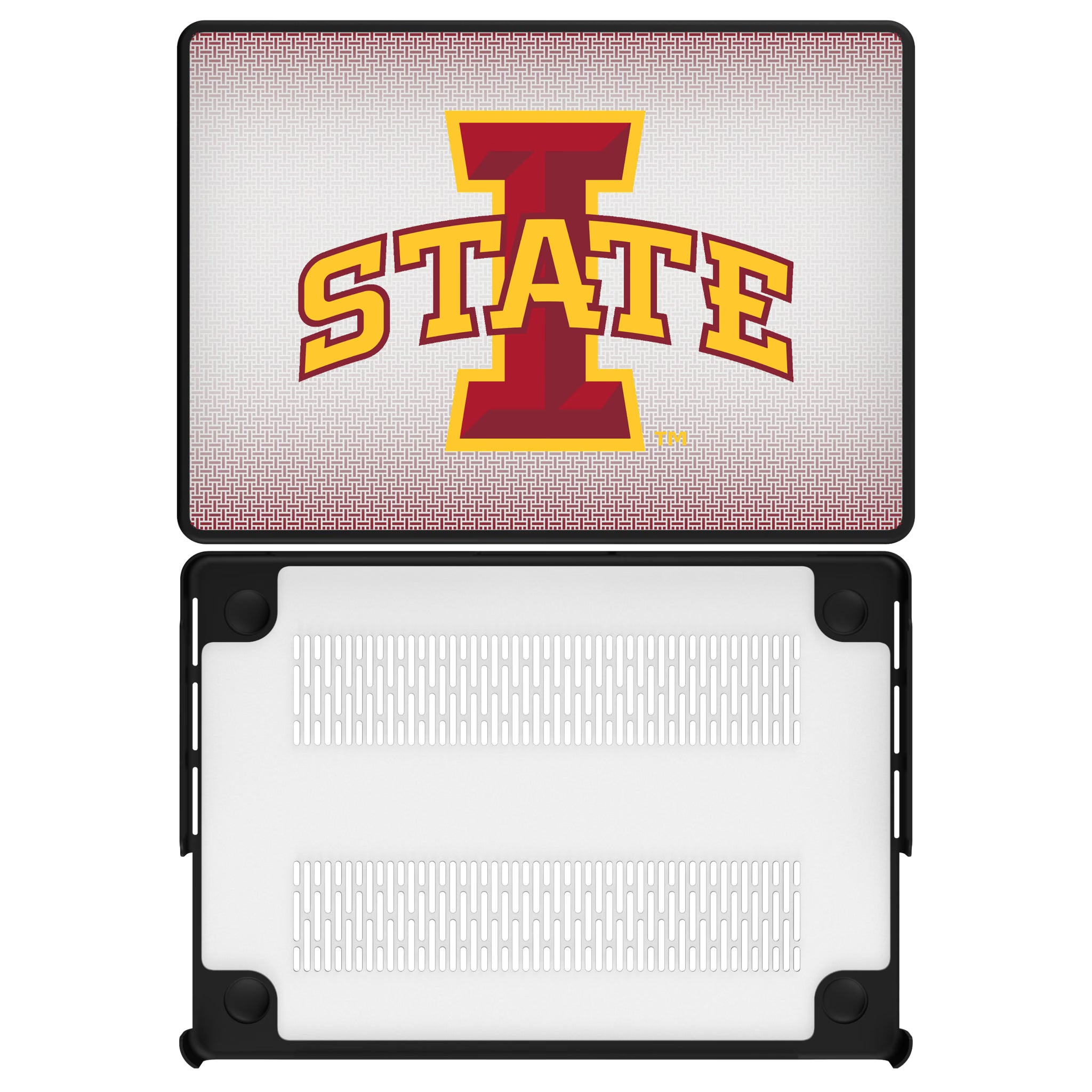 Iowa State University Cyclones Linen MacBook Laptop Case for Apple MacBook#Device_MacBook Pro (14-inch, 2021) / MacBook Pro (14-inch, 2023) / MacBook Pro (14-inch, 2024)
