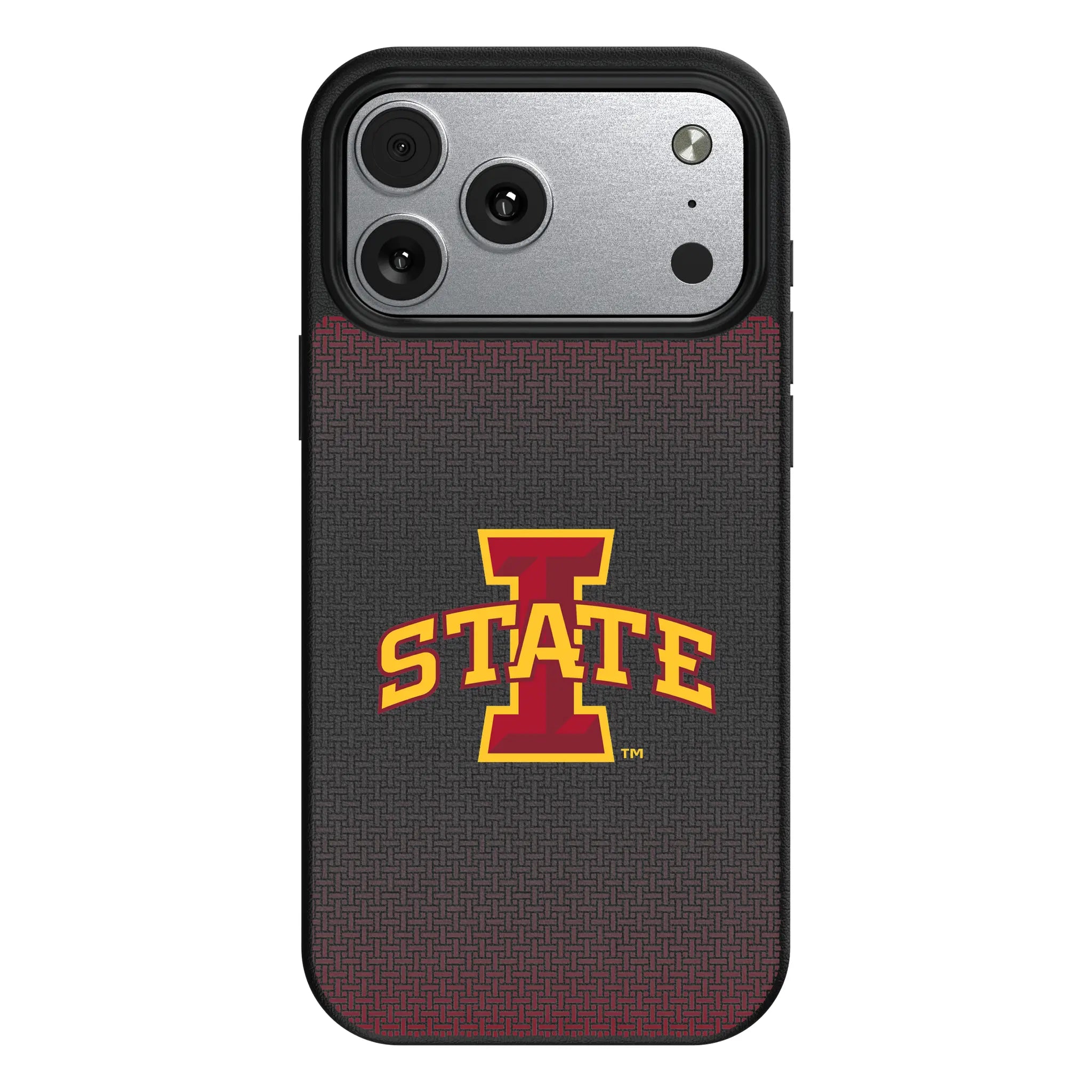 Iowa State University Cyclones Linen iPhone MagSafe Compatible Phone Case for Apple iPhone#Device_iPhone 17 Pro Max