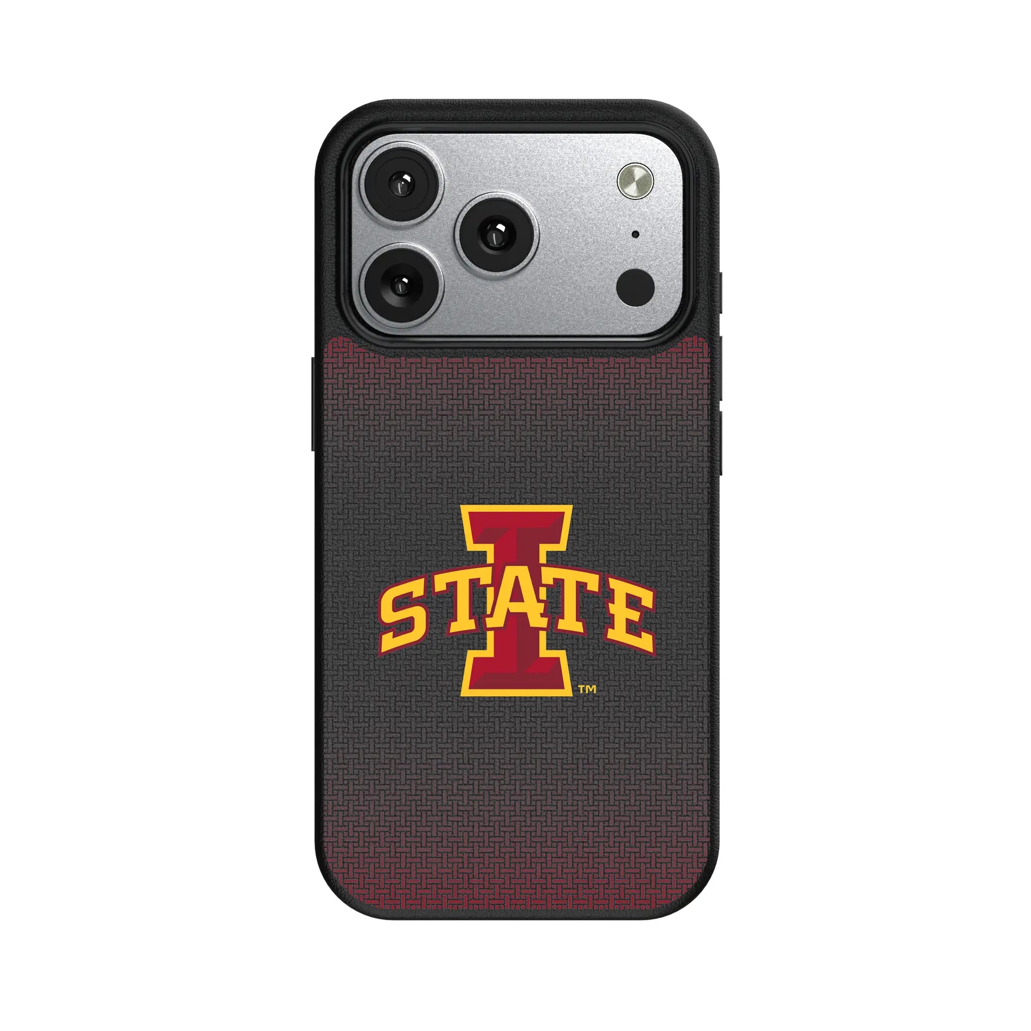 Iowa State University Cyclones Linen iPhone MagSafe Compatible Phone Case for Apple iPhone#Device_iPhone 17 Pro