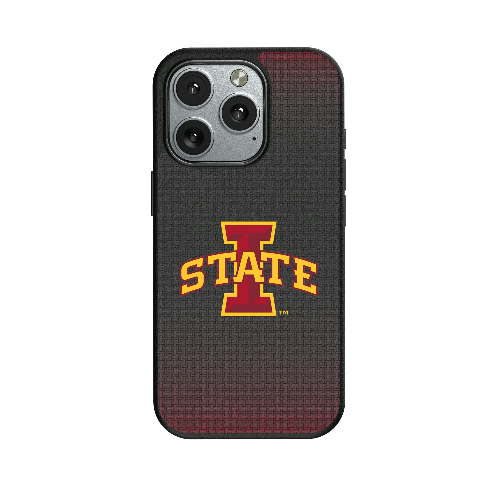 Iowa State University Cyclones Linen iPhone MagSafe Compatible Phone Case for Apple iPhone