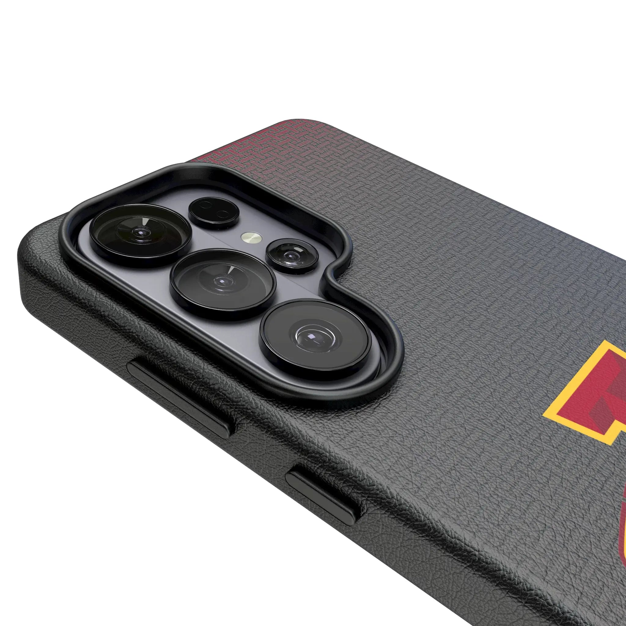 Iowa State University Cyclones Linen Galaxy MagSafe Compatible Phone Case for Samsung Galaxy - Detail#Device_Galaxy S26 Ultra