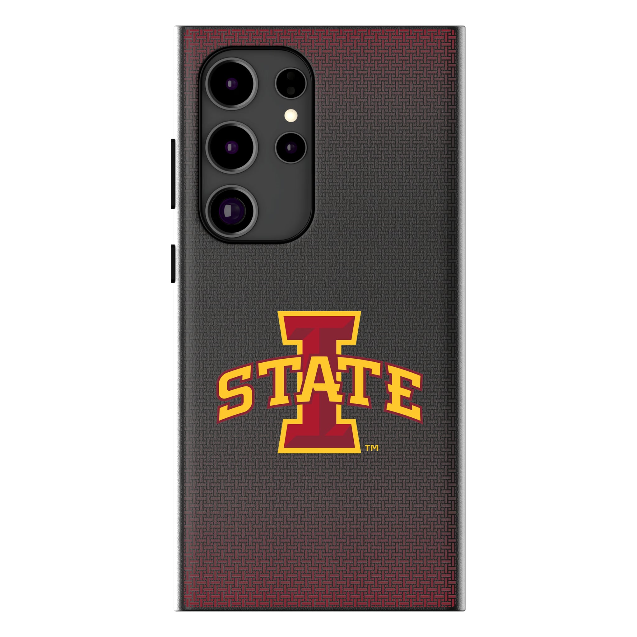 Iowa State University Cyclones Linen Galaxy MagSafe Compatible Phone Case for Samsung Galaxy