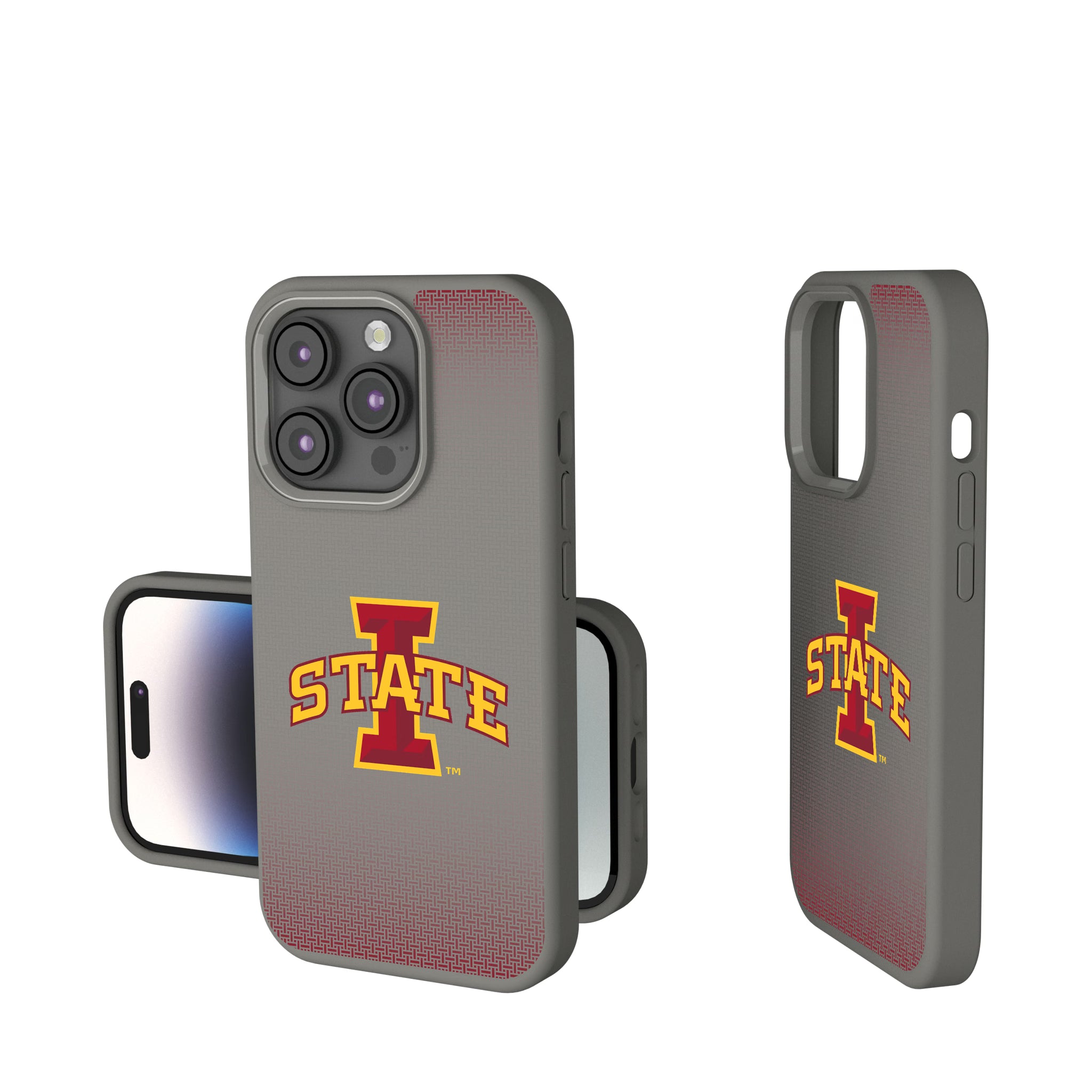 Iowa State University Cyclones Linen iPhone Soft Touch Phone Case for Apple iPhone