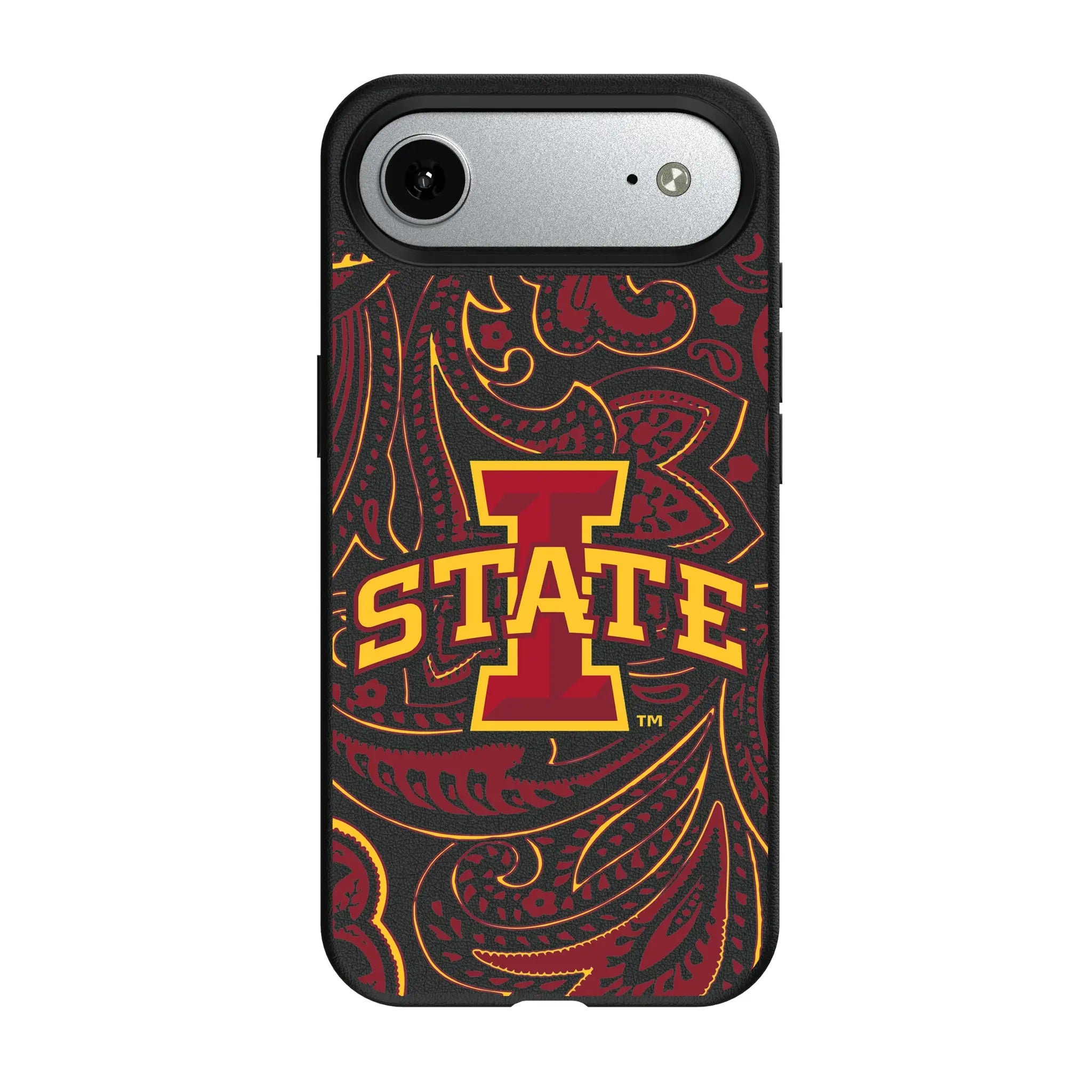Iowa State University Cyclones Paisley iPhone MagSafe Compatible Phone Case for Apple iPhone#Device_iPhone Air