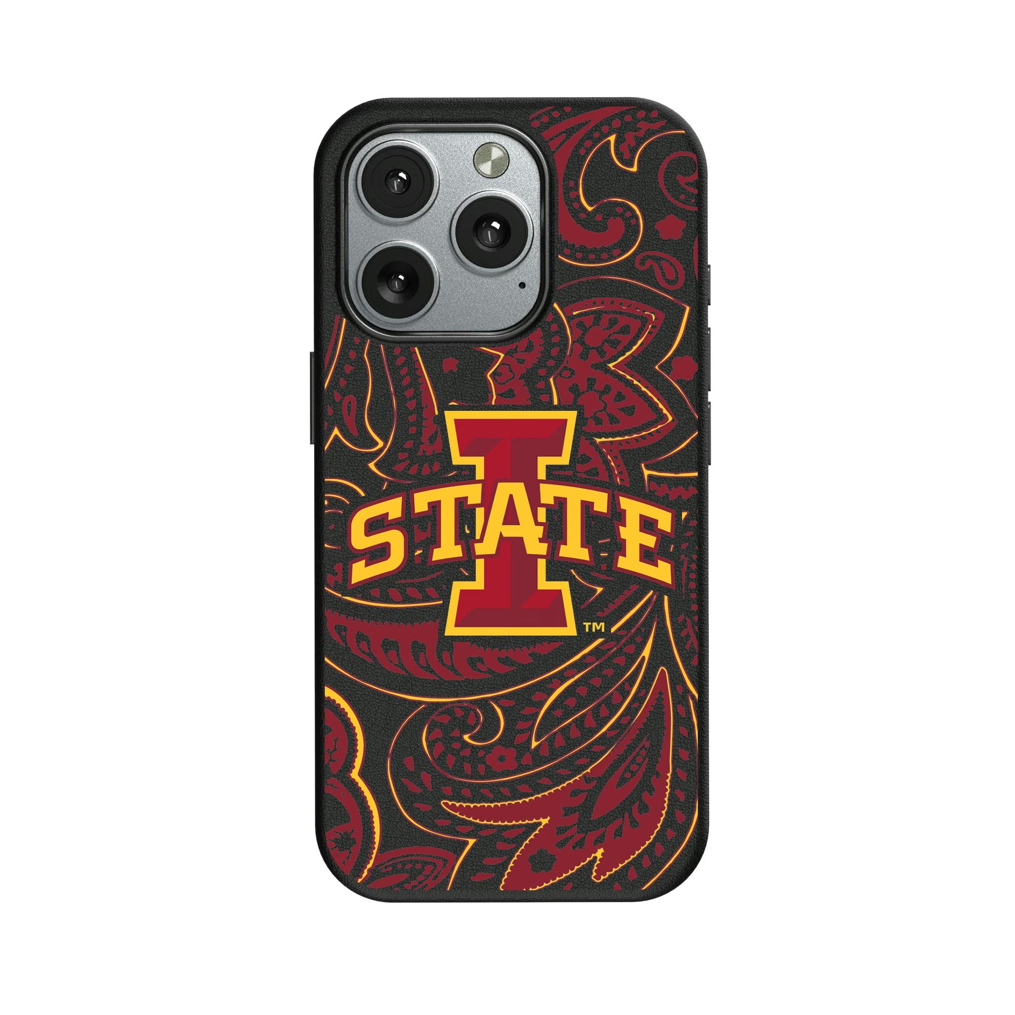 Iowa State University Cyclones Paisley iPhone MagSafe Compatible Phone Case for Apple iPhone