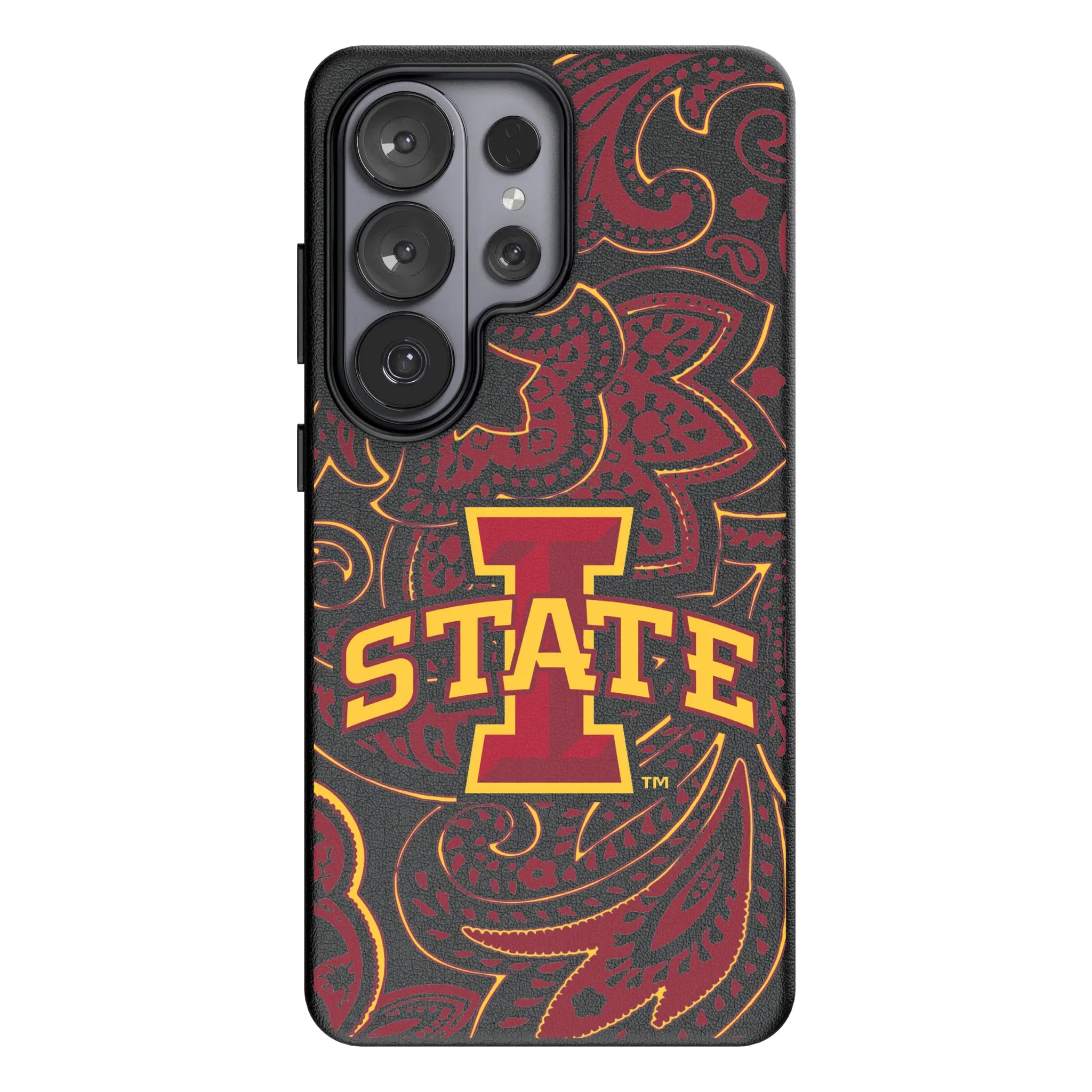 Iowa State University Cyclones Paisley Galaxy MagSafe Compatible Phone Case for Samsung Galaxy#Device_Galaxy S26 Ultra