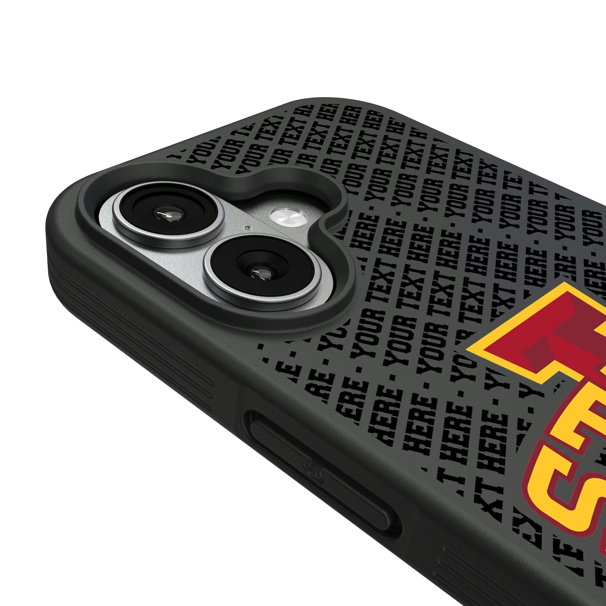 Iowa State University Cyclones Personalized EndZone Plus iPhone Bump Phone Case for Apple iPhone - Detail#Device_iPhone 17
