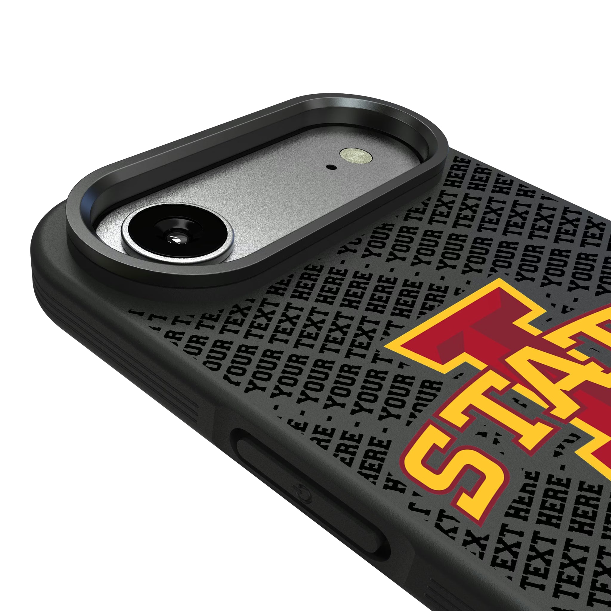 Iowa State University Cyclones Personalized EndZone Plus iPhone Bump Phone Case for Apple iPhone - Detail#Device_iPhone Air
