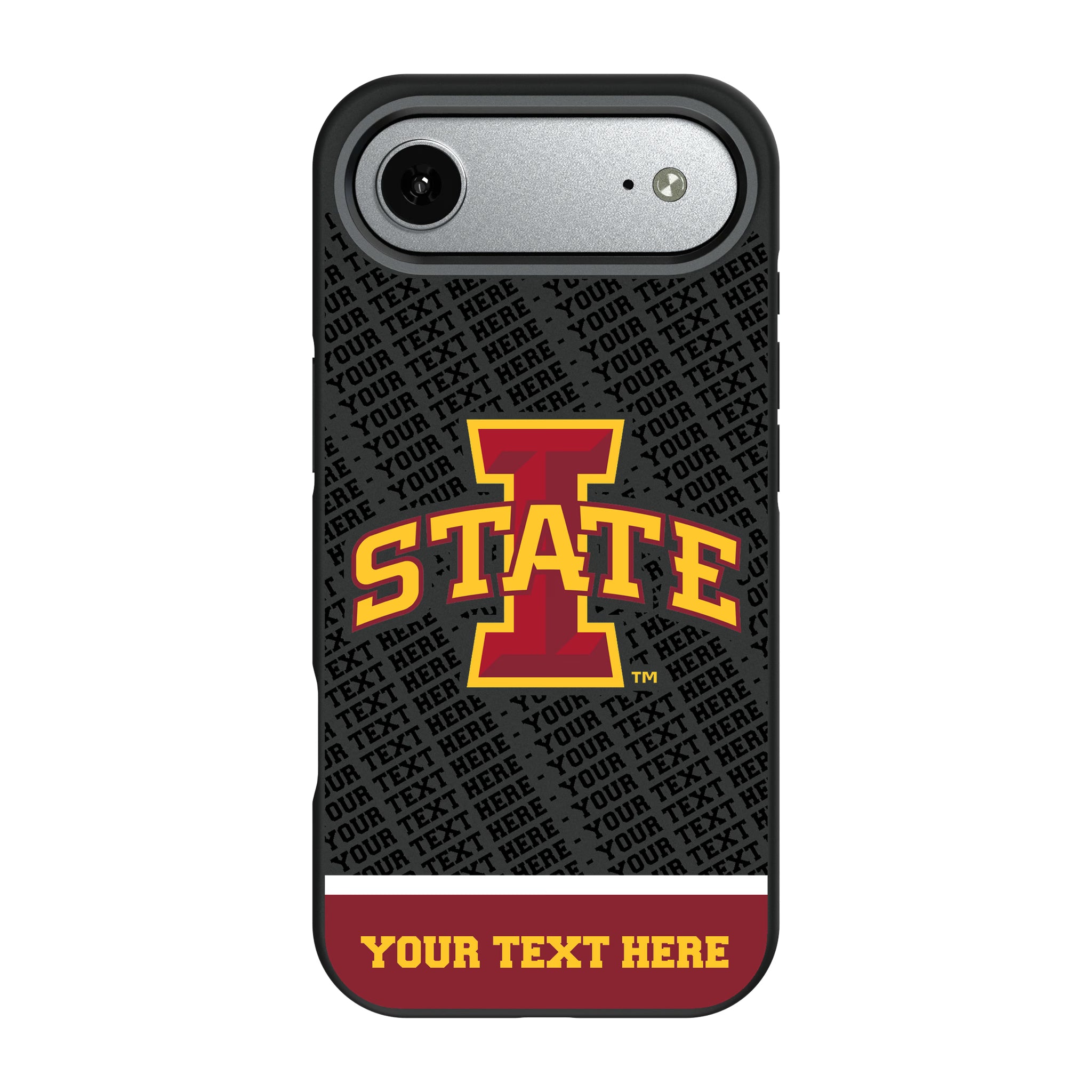 Iowa State University Cyclones Personalized EndZone Plus iPhone Bump Phone Case for Apple iPhone#Device_iPhone Air
