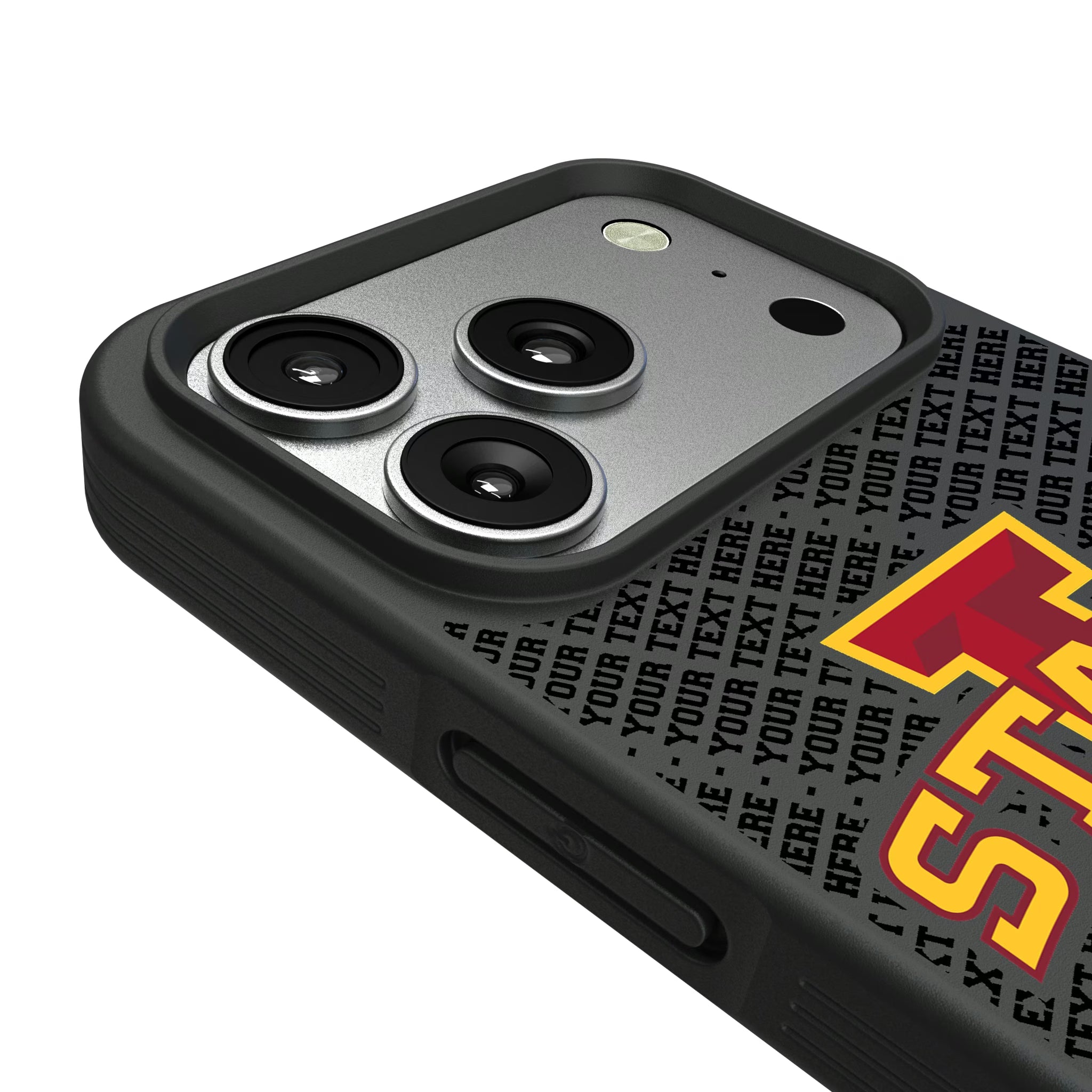 Iowa State University Cyclones Personalized EndZone Plus iPhone Bump Phone Case for Apple iPhone - Detail#Device_iPhone 17 Pro