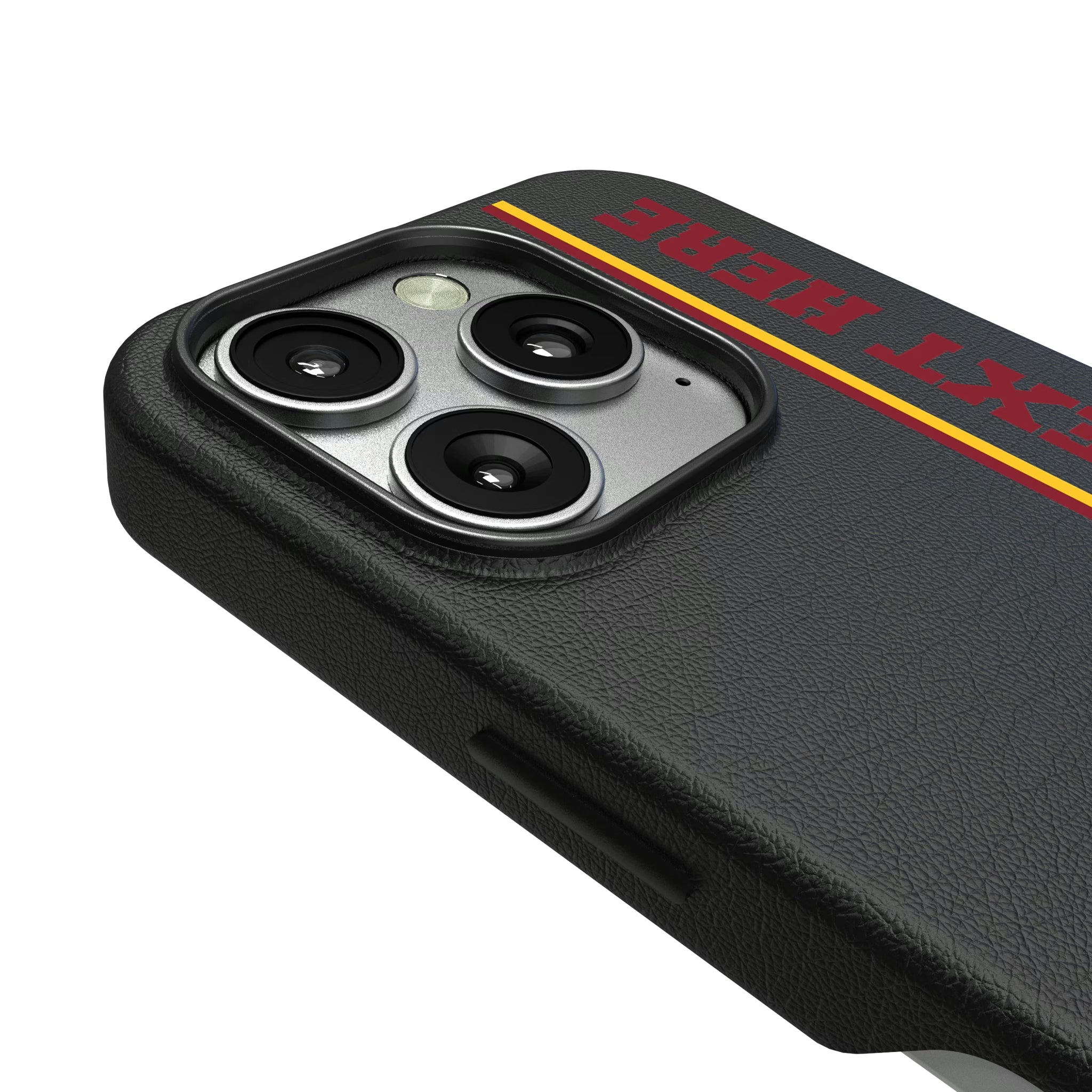 Iowa State University Cyclones Personalized Sidebard iPhone MagSafe Compatible Phone Case for Apple iPhone - Detail