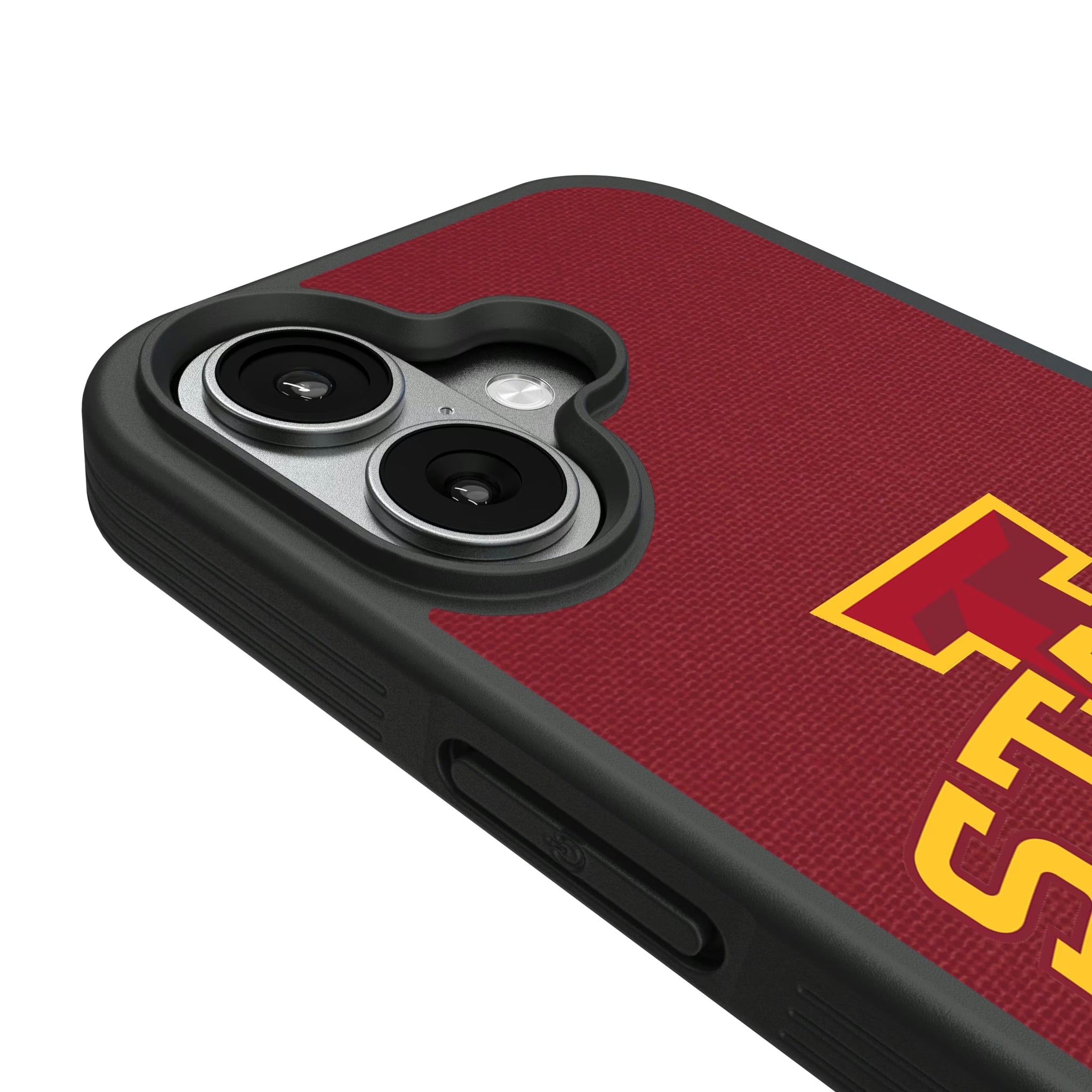 Iowa State University Cyclones Personalized Stripe iPhone Bump Phone Case for Apple iPhone - Detail#Device_iPhone 17