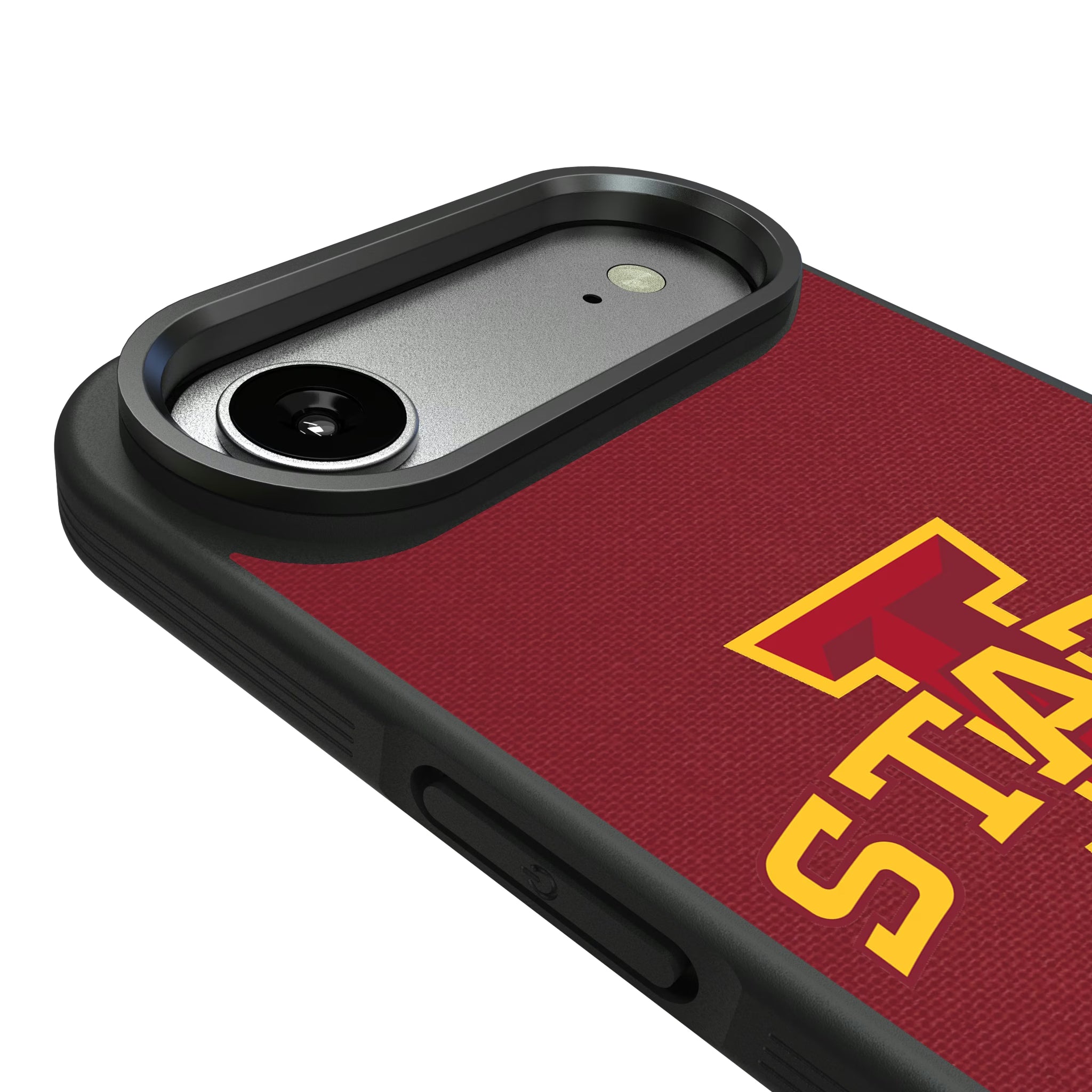 Iowa State University Cyclones Personalized Stripe iPhone Bump Phone Case for Apple iPhone - Detail#Device_iPhone Air