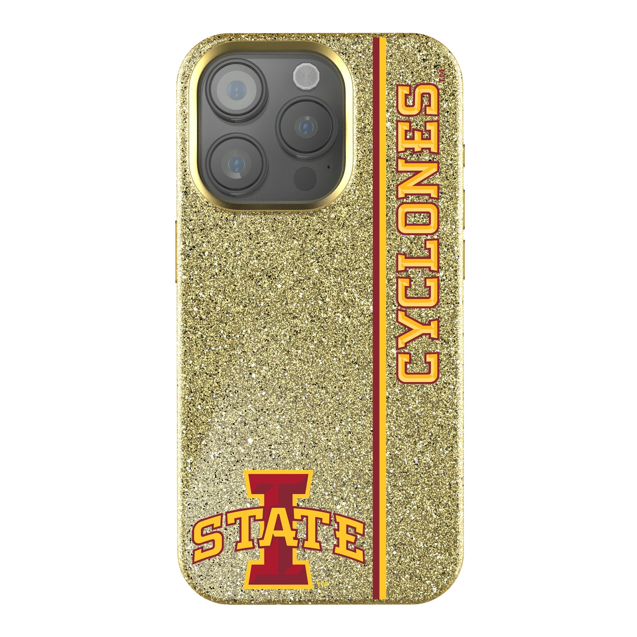 Iowa State University Cyclones Sidebar iPhone Bling Phone Case for Apple iPhone
