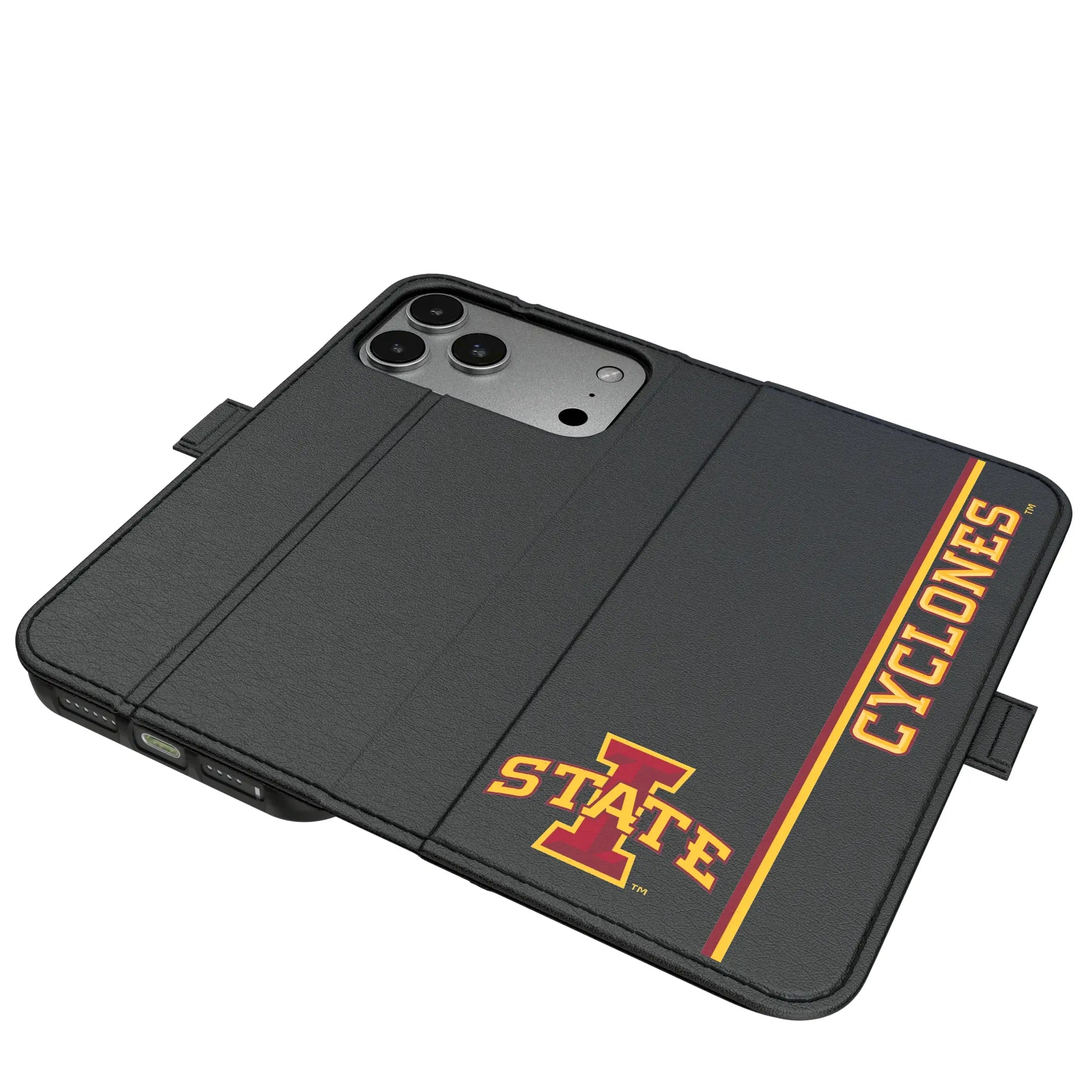 Iowa State University Cyclones Sidebar iPhone Folio Phone Case for Apple iPhone#Device_iPhone 17 Pro Max