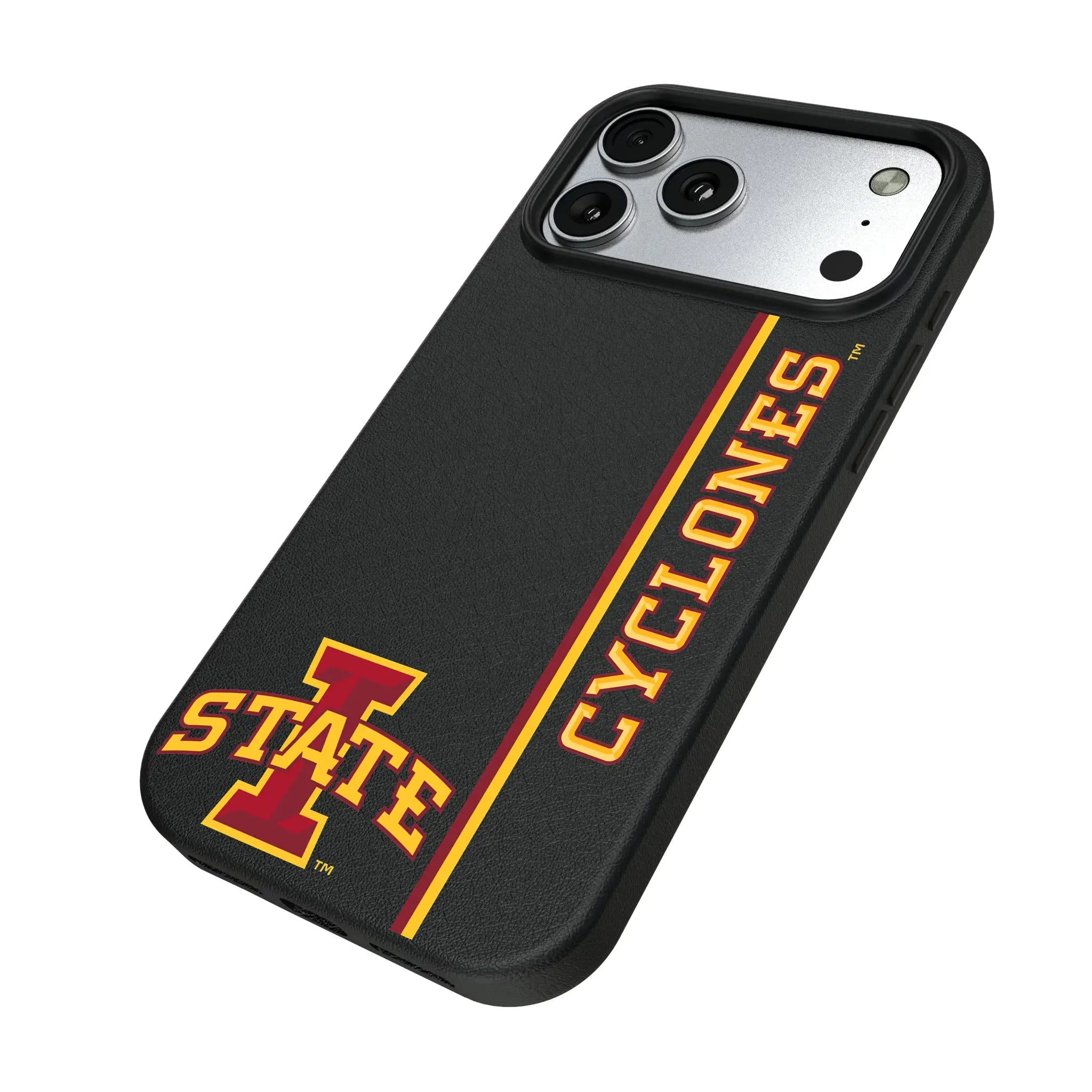 Iowa State University Cyclones Sidebar iPhone MagSafe Compatible Phone Case for Apple iPhone - Isometric View#Device_iPhone 17 Pro Max