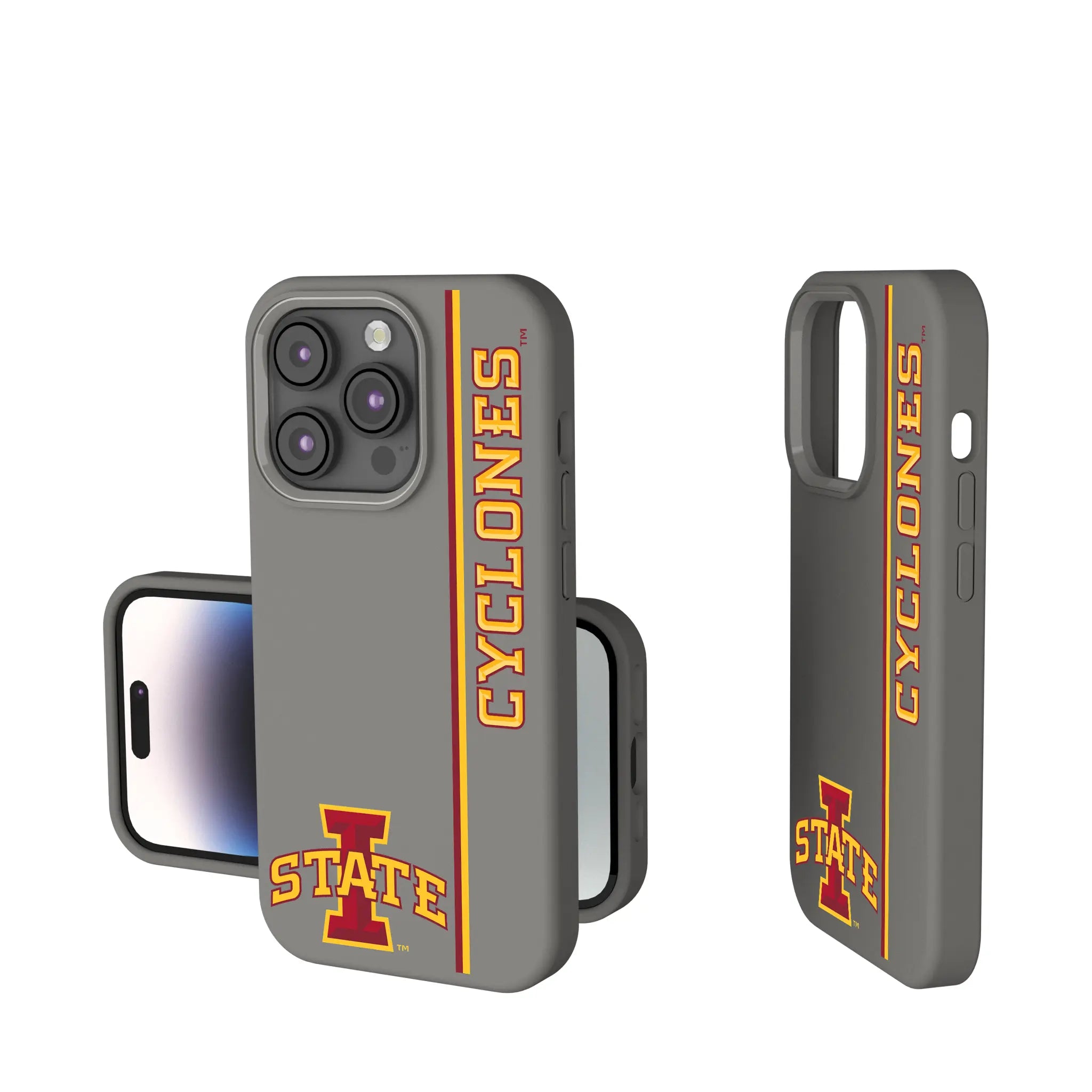 Iowa State University Cyclones Sidebar iPhone Soft Touch Phone Case for Apple iPhone
