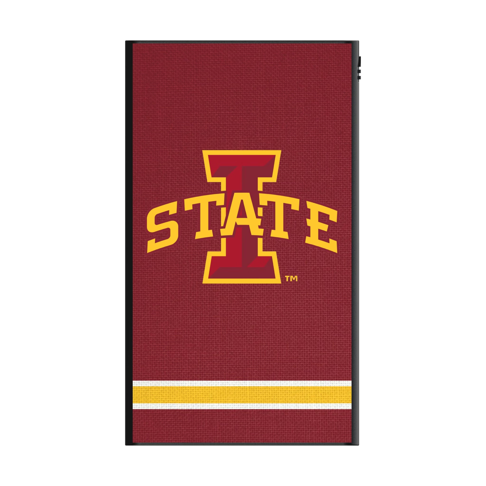 Iowa State University Cyclones Stripe 5000mAh Flat Powerbank