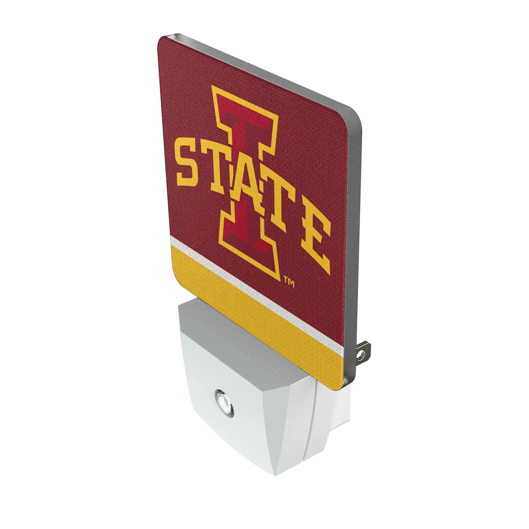 Iowa State University Cyclones Stripe Night Light 2-Pack - Isometric View