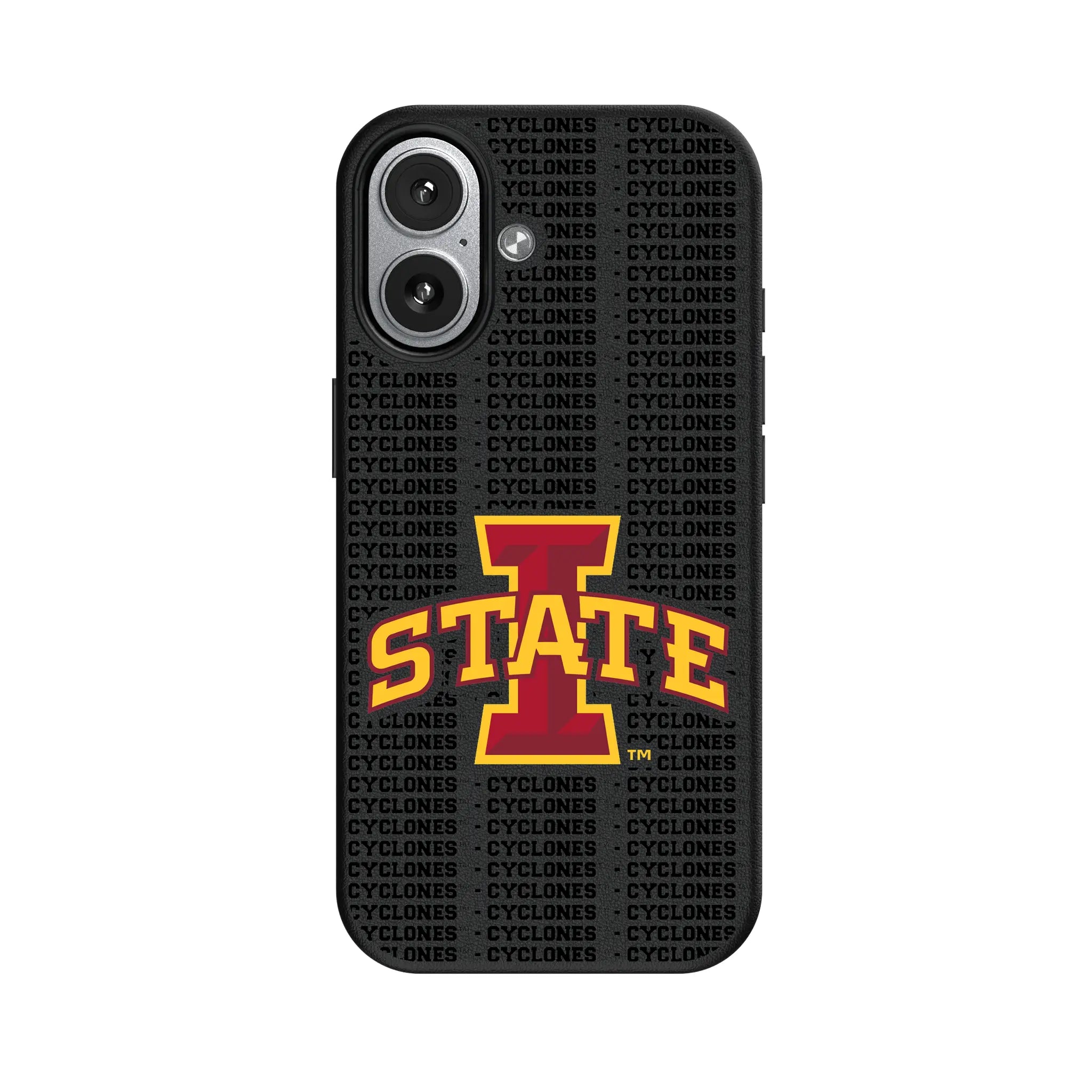 Iowa State University Cyclones Text Backdrop iPhone MagSafe Compatible Phone Case for Apple iPhone#Device_iPhone 17