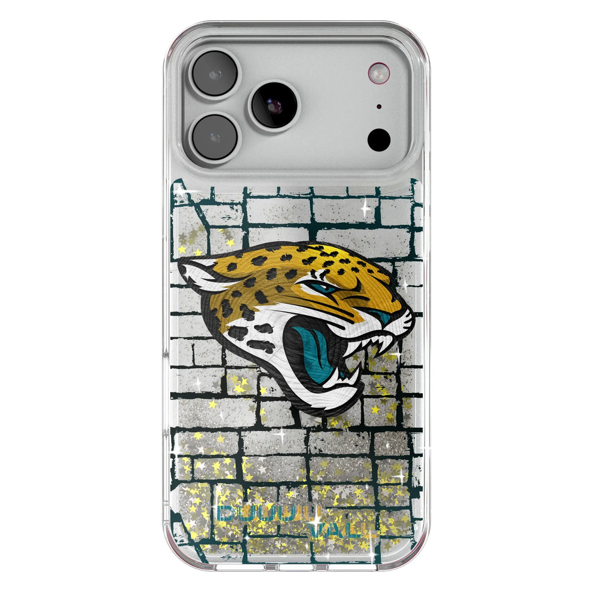 Jacksonville Jaguars Brick Glitter Phone Case for Apple iPhone