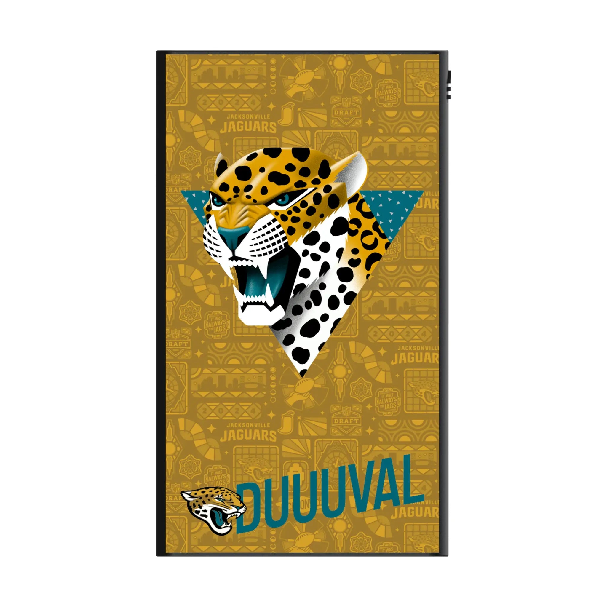 Jacksonville Jaguars Deco 5000mAh Flat Power Bank