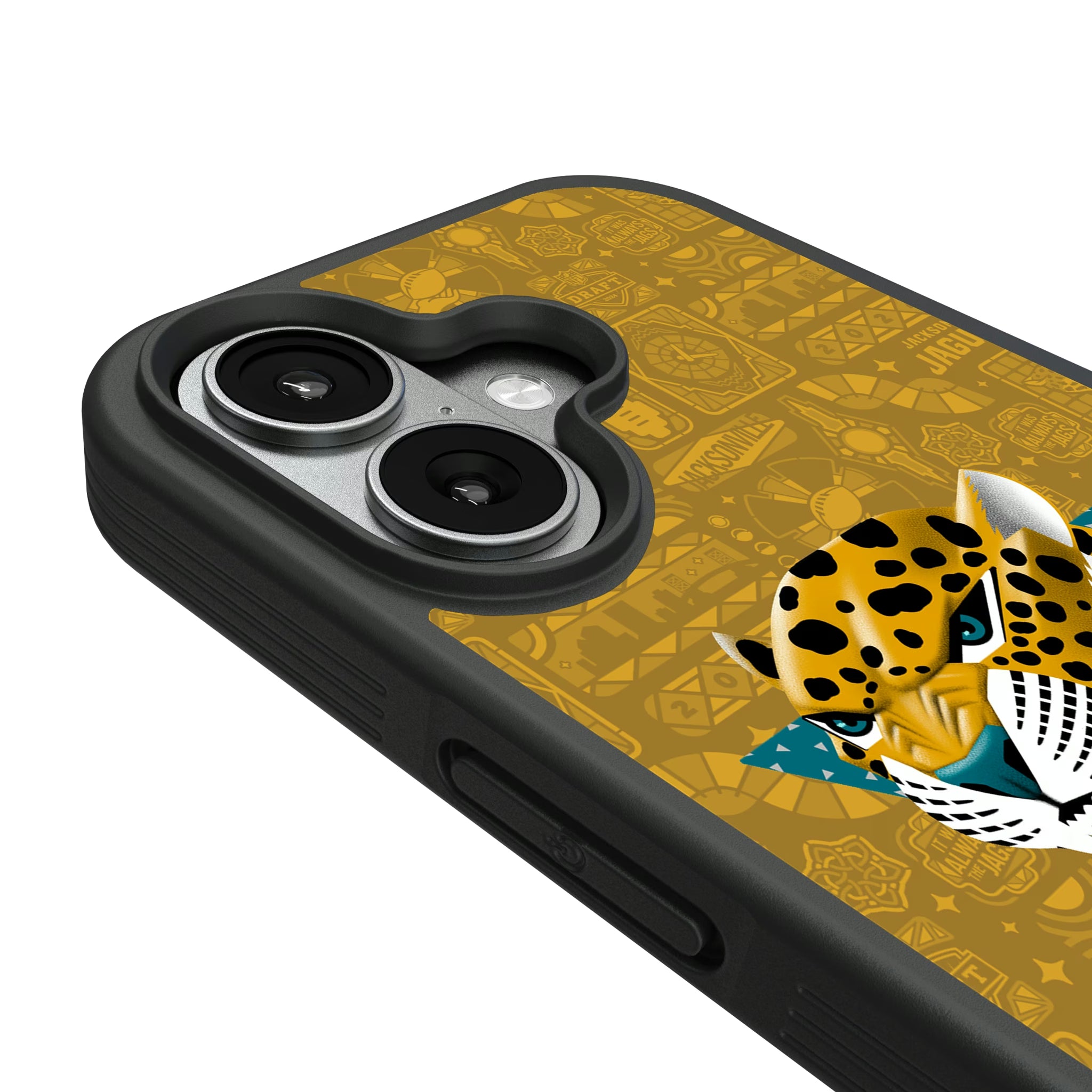Jacksonville Jaguars Deco iPhone Bump Phone Case for Apple iPhone - Detail#Device_iPhone 17