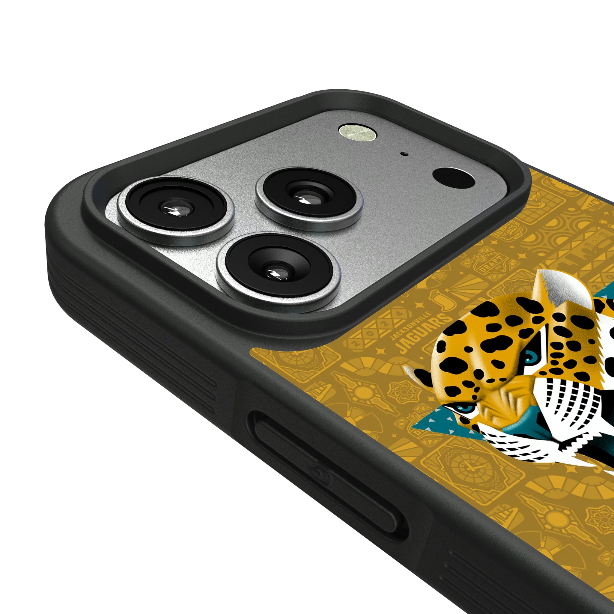 Jacksonville Jaguars Deco iPhone Bump Phone Case for Apple iPhone - Detail#Device_iPhone 17 Pro