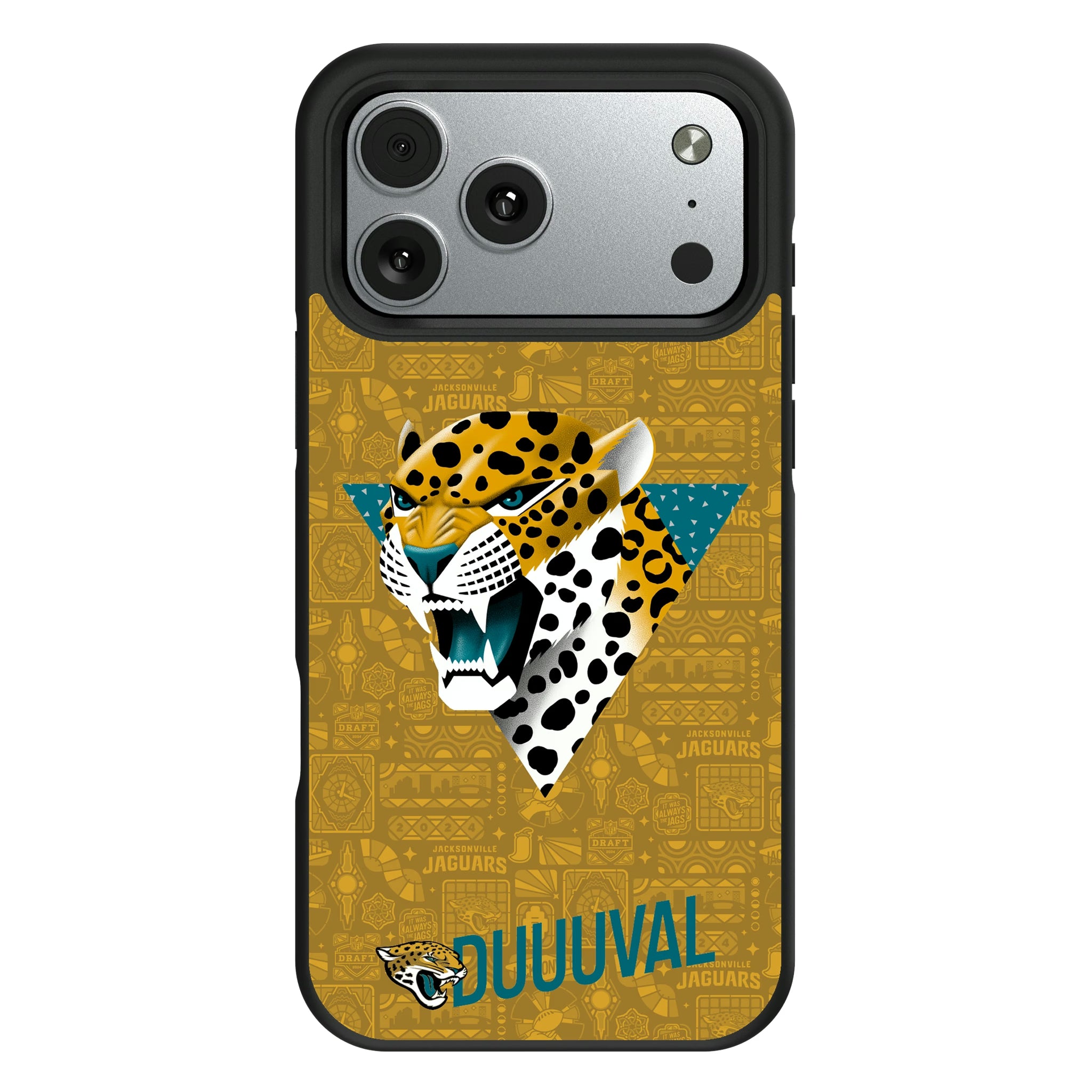 Jacksonville Jaguars Deco iPhone Bump Phone Case for Apple iPhone#Device_iPhone 17 Pro Max