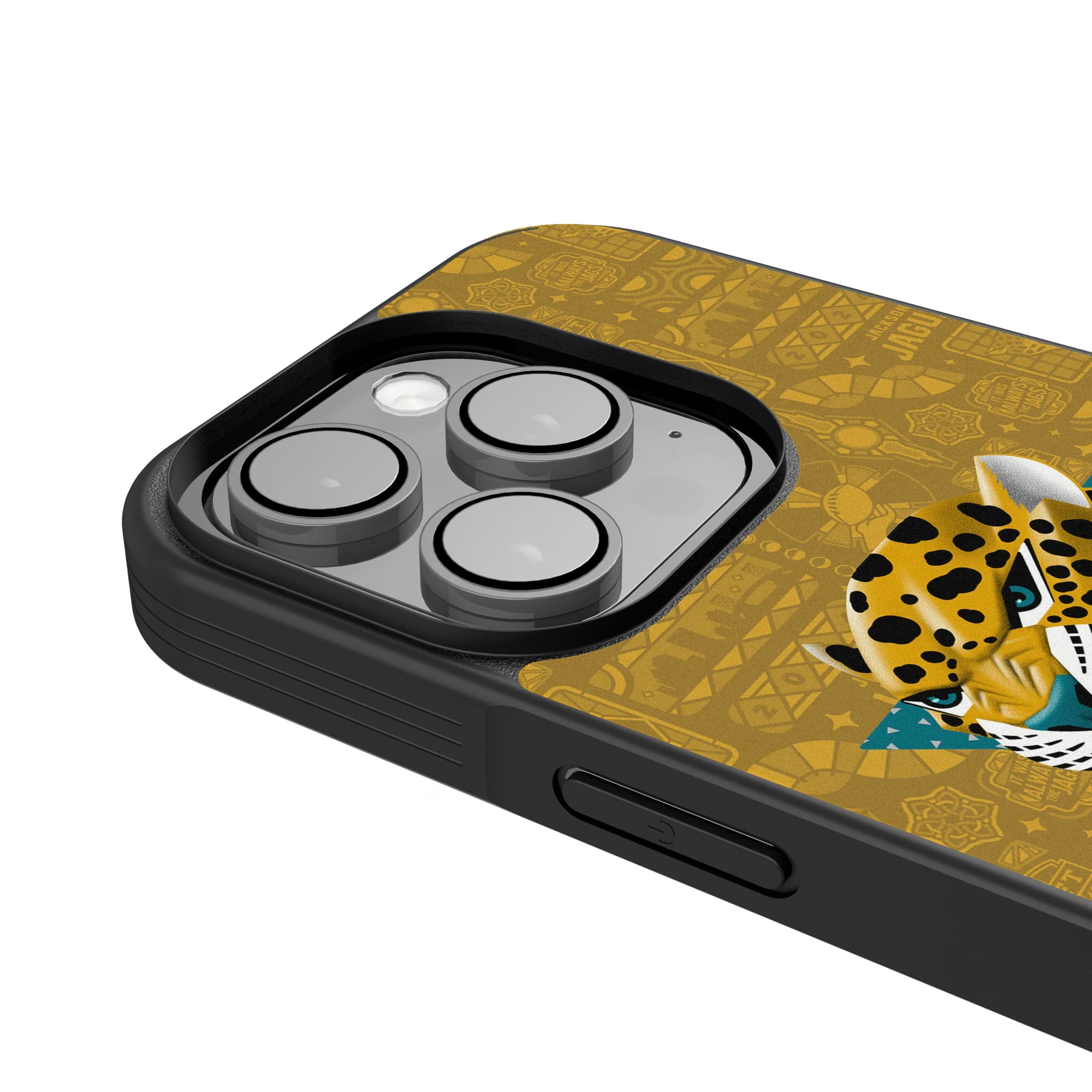 Jacksonville Jaguars Deco iPhone Bump Phone Case for Apple iPhone - Detail