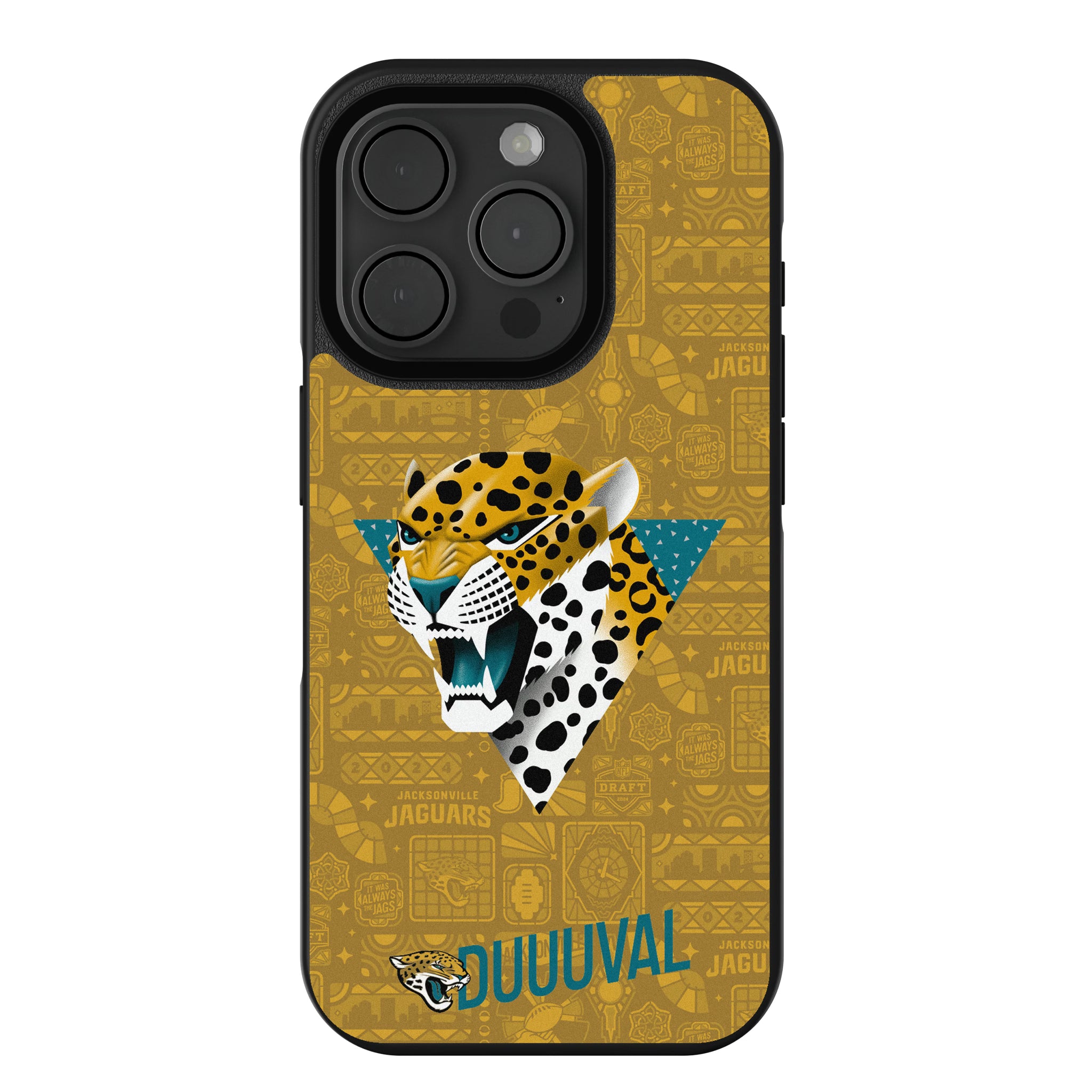 Jacksonville Jaguars Deco iPhone Bump Phone Case for Apple iPhone