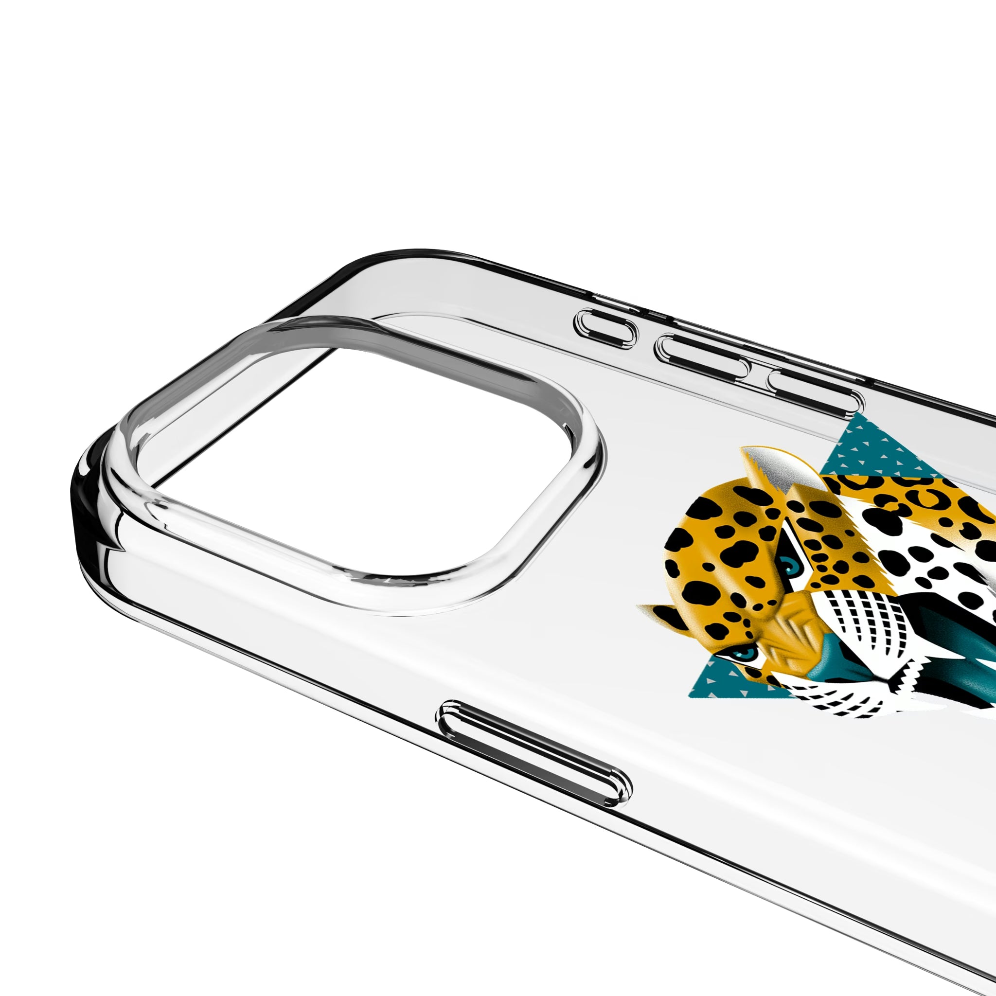 Jacksonville Jaguars Deco iPhone Clear Phone Case for Apple iPhone - Detail