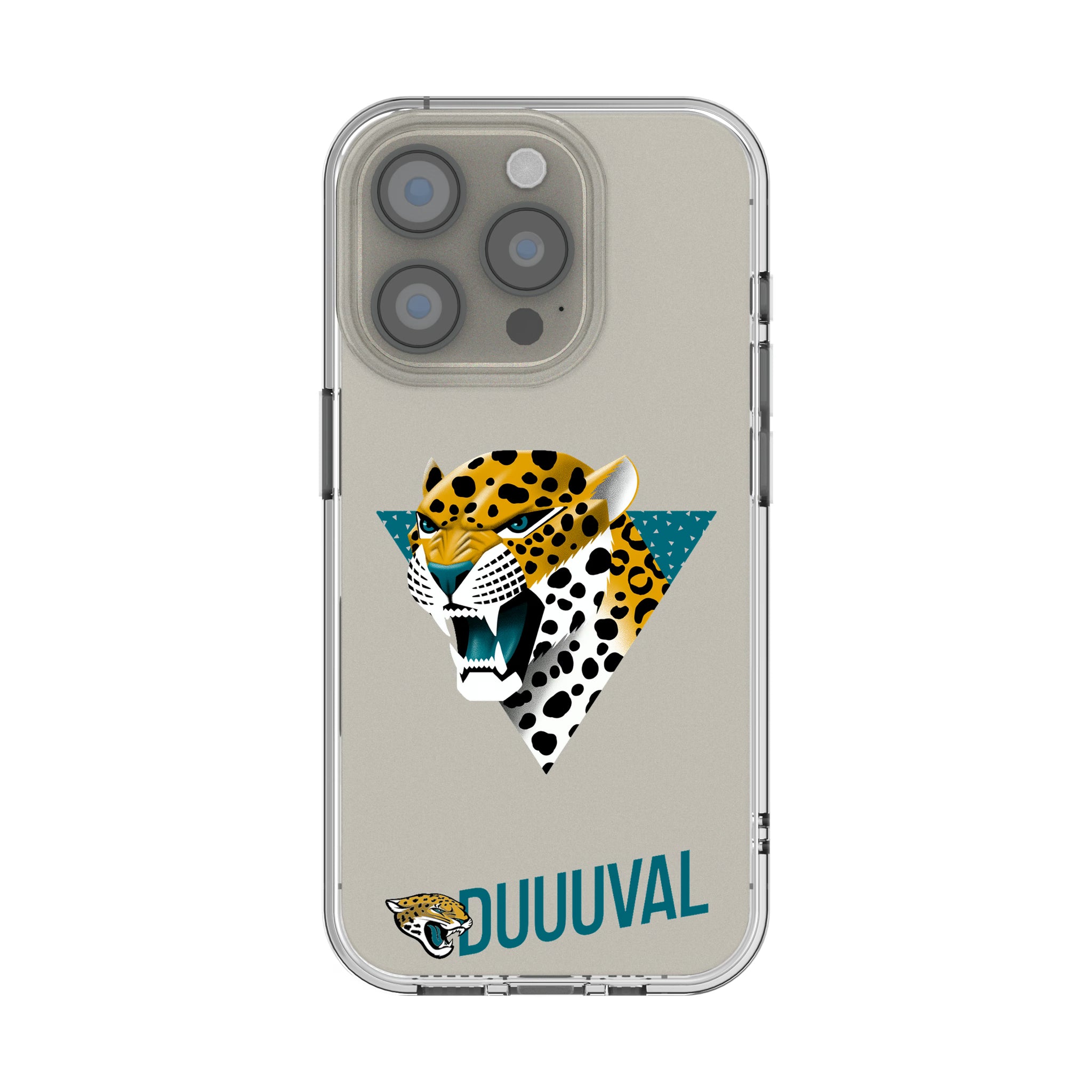Jacksonville Jaguars Deco iPhone Clear Phone Case for Apple iPhone