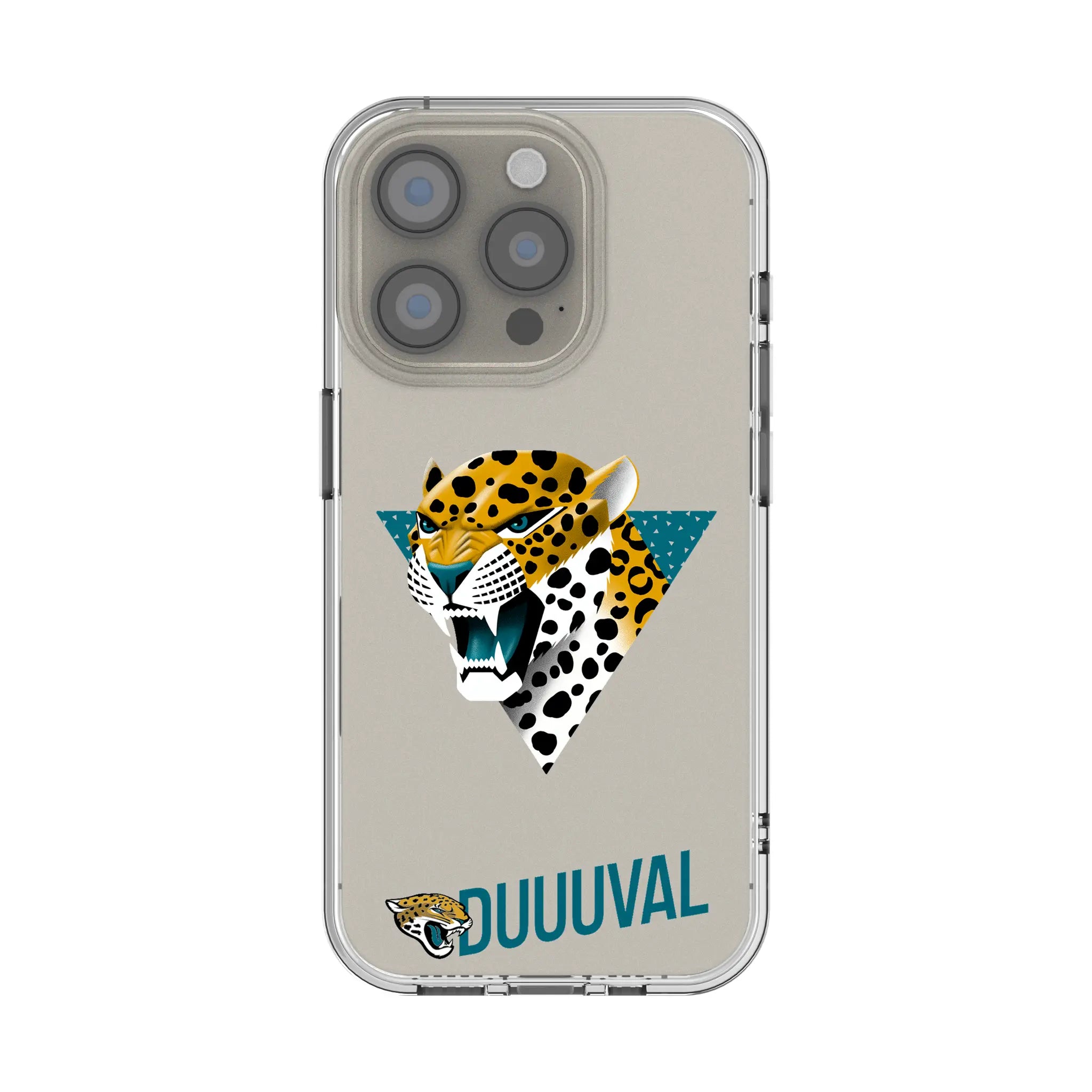 Jacksonville Jaguars Deco iPhone Clear Phone Case for Apple iPhone