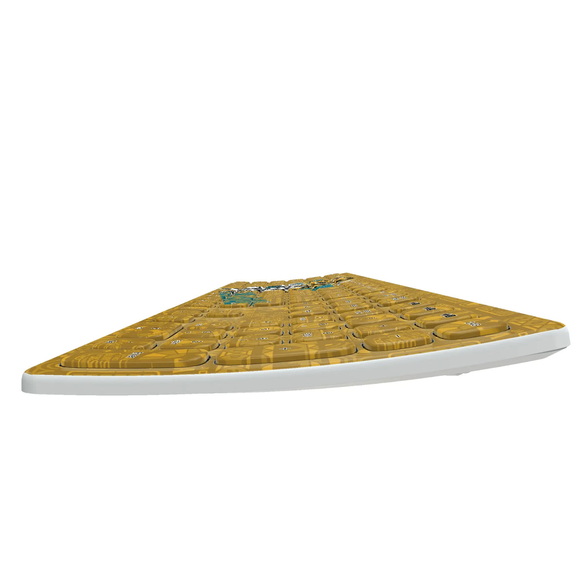 Jacksonville Jaguars Deco KKB605 Curved Wireless Keyboard
