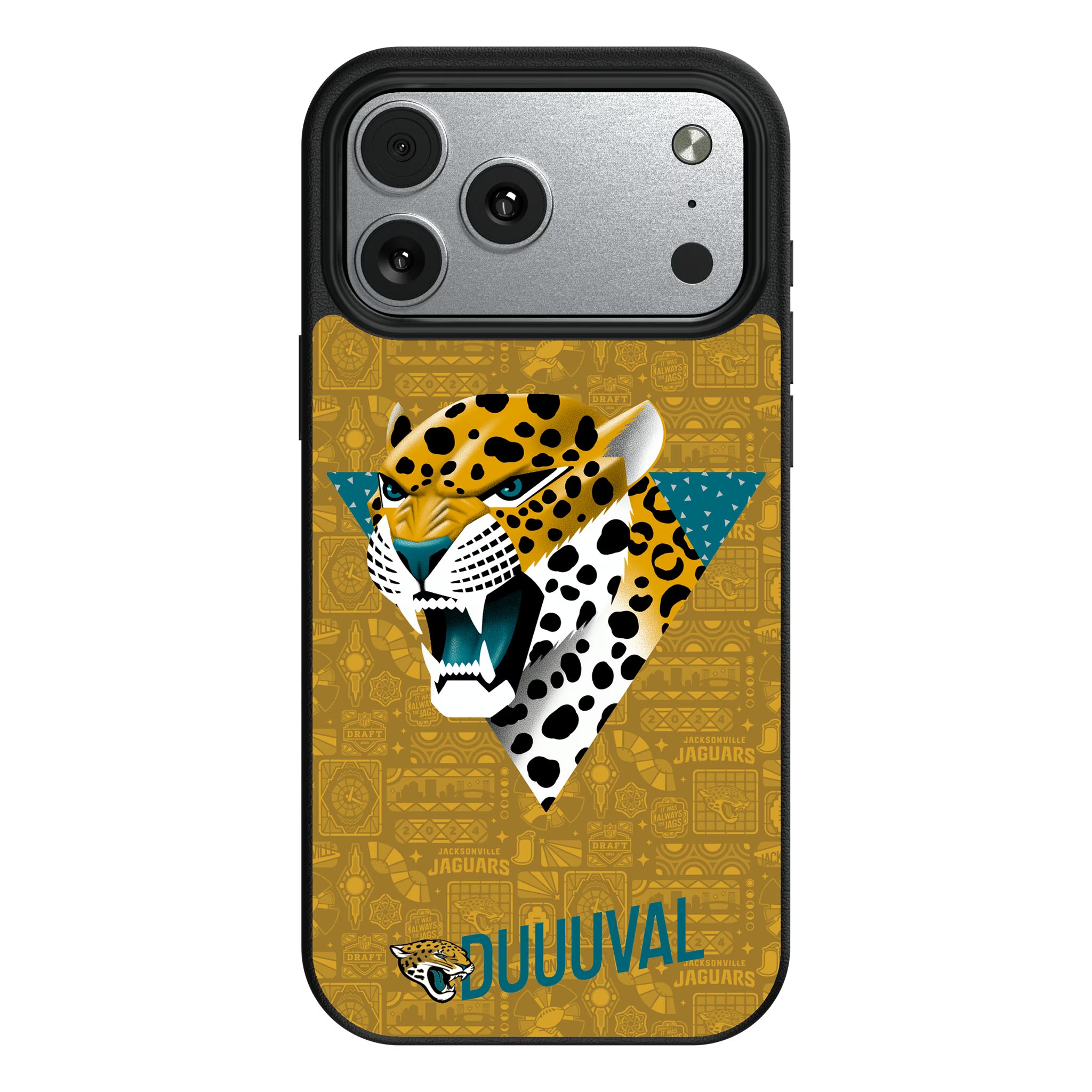 Jacksonville Jaguars Deco iPhone MagSafe Compatible Phone Case for Apple iPhone#Device_iPhone 17 Pro Max