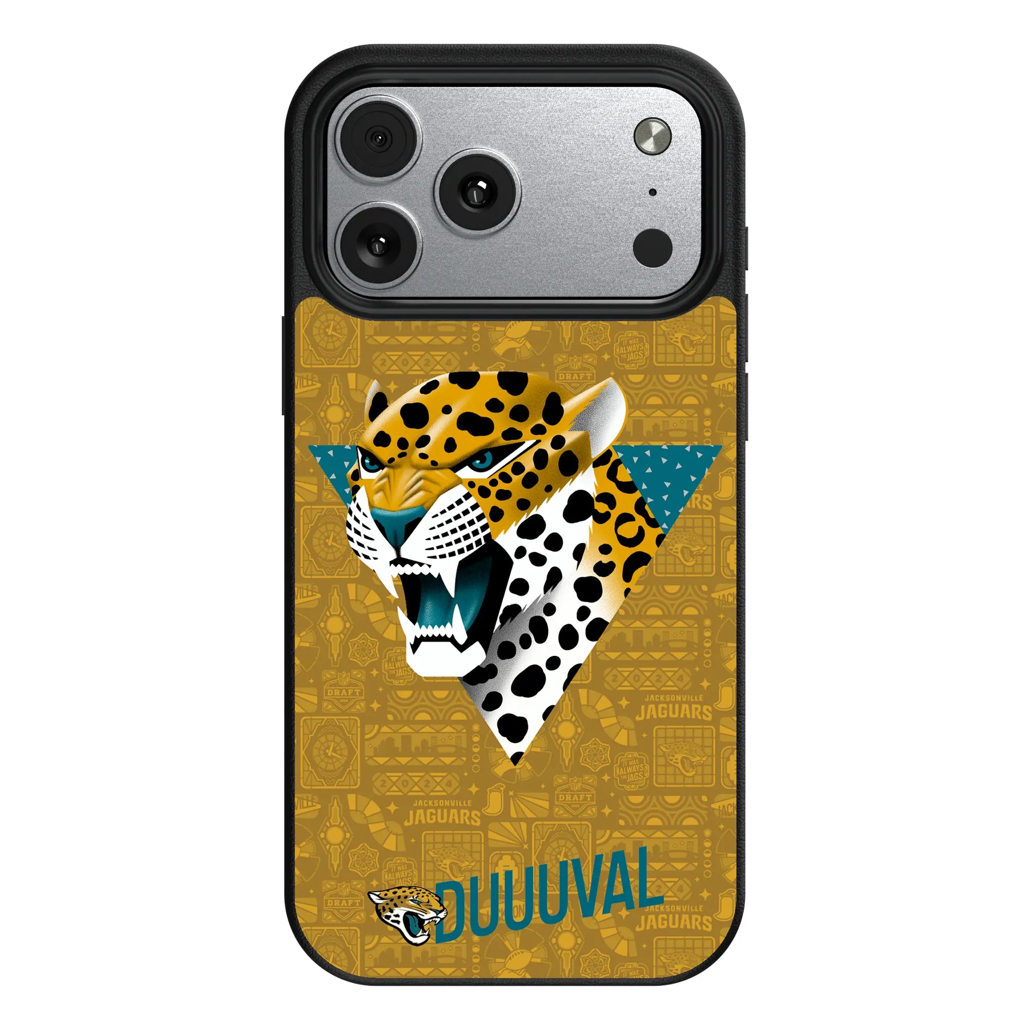 Jacksonville Jaguars Deco iPhone MagSafe Compatible Phone Case for Apple iPhone#Device_iPhone 17 Pro Max