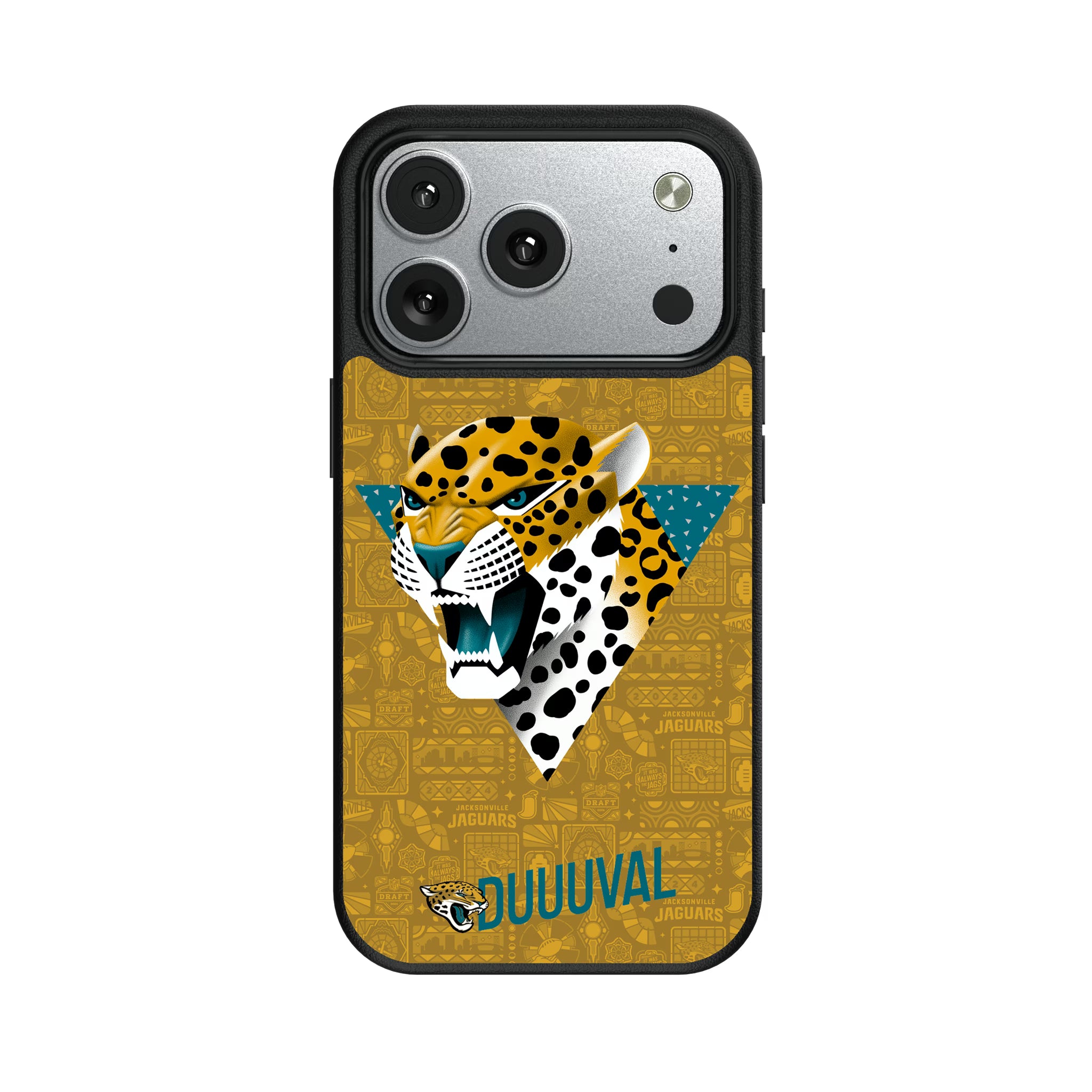 Jacksonville Jaguars Deco iPhone MagSafe Compatible Phone Case for Apple iPhone#Device_iPhone 17 Pro