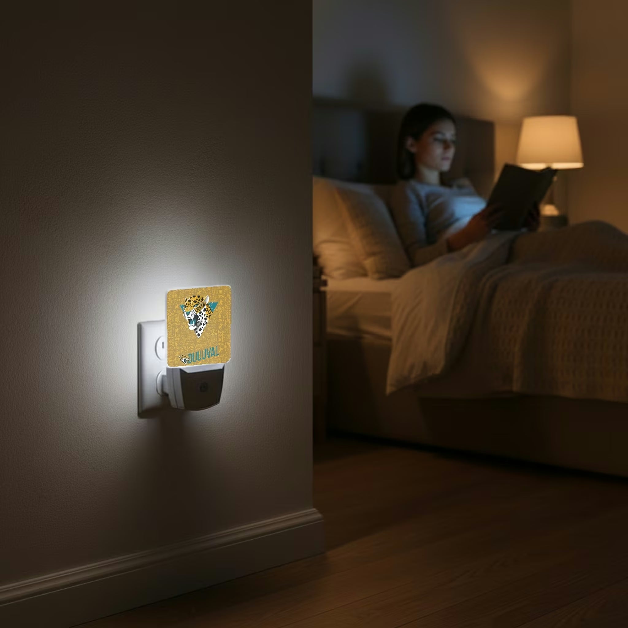 Jacksonville Jaguars Deco Night Light 2-Pack - Lifestyle