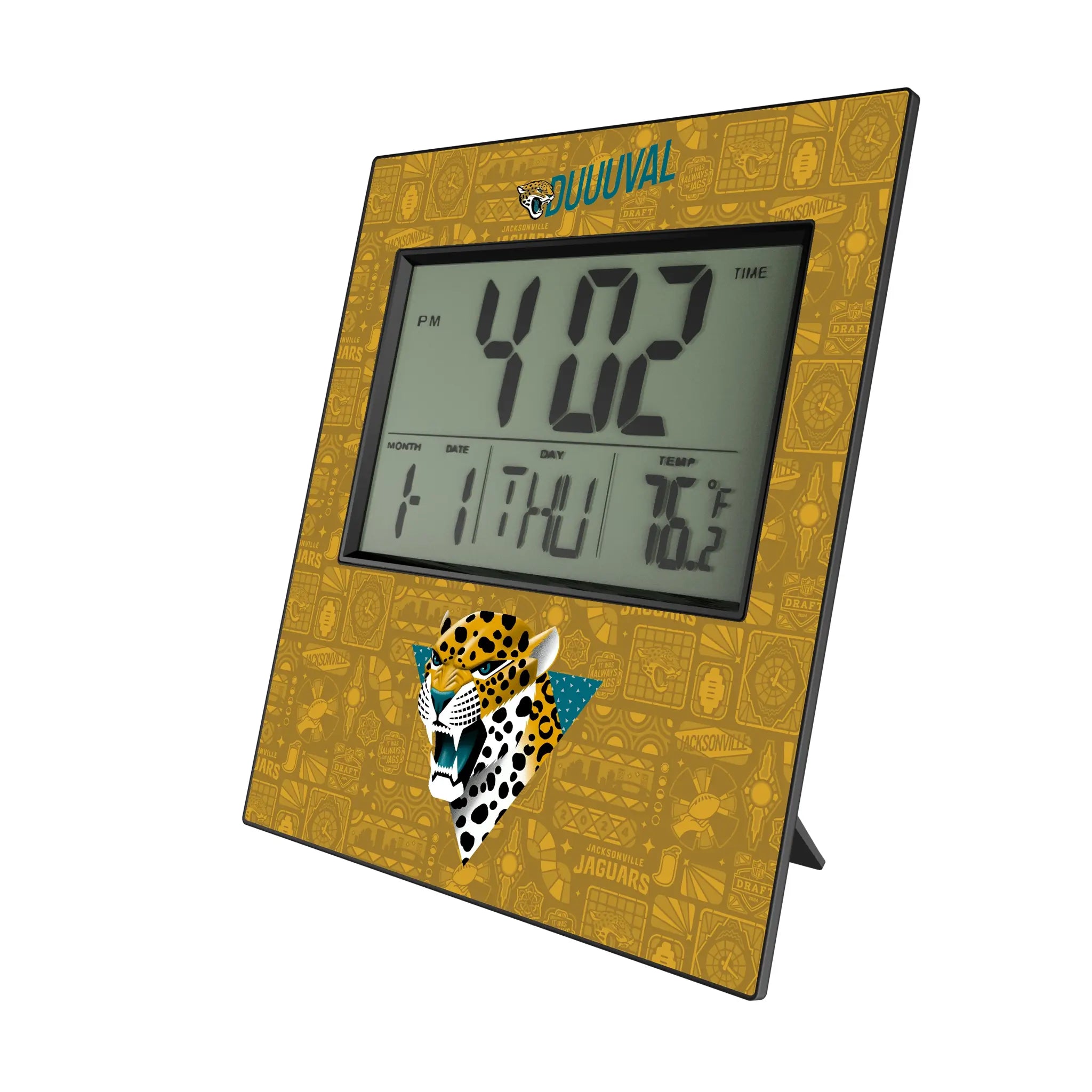 Jacksonville Jaguars Deco Wall Clock