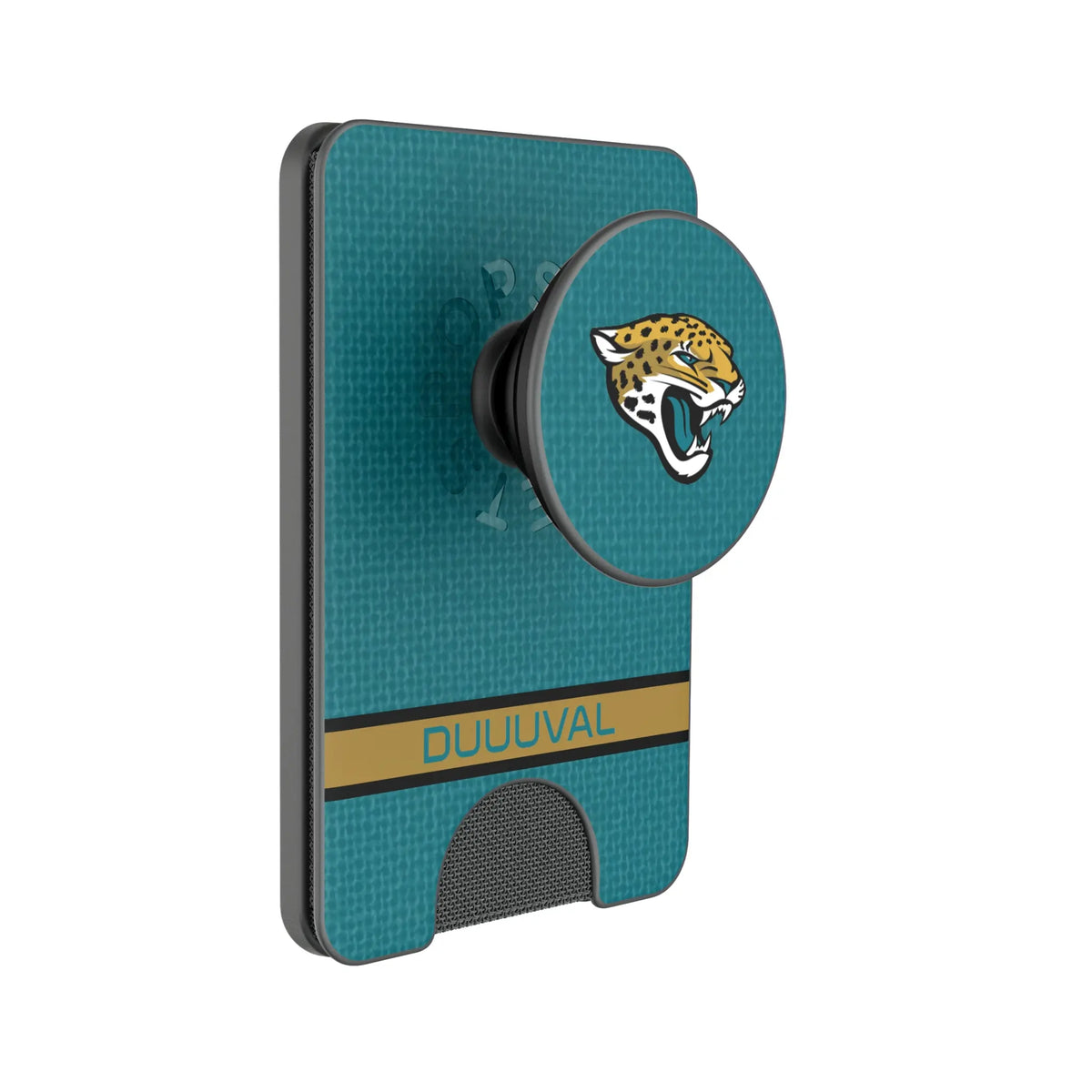 Jacksonville Jaguars Endzone Solid Popsockets Wallet Magnetic