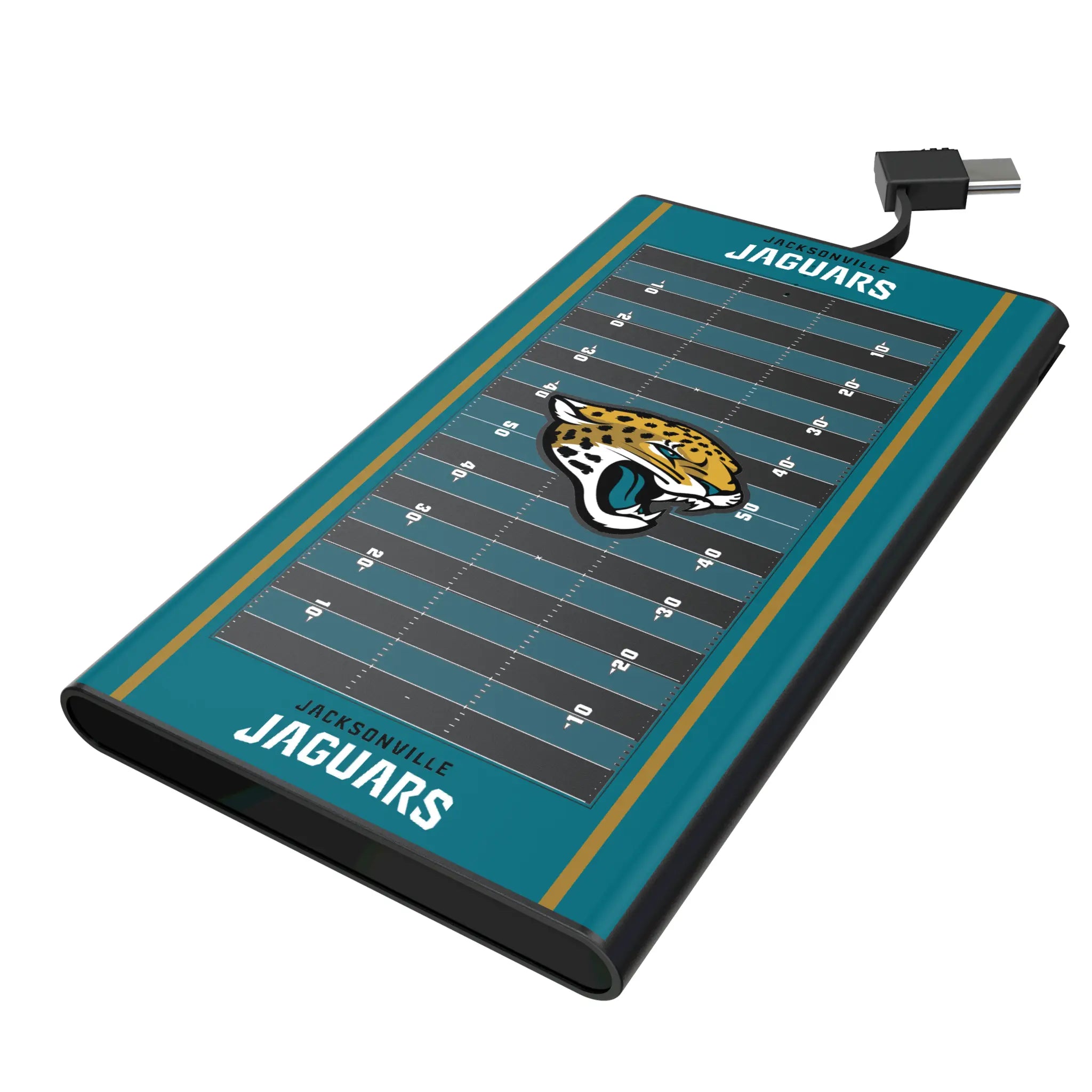 Jacksonville Jaguars Field 5000mAh Flat Power Bank