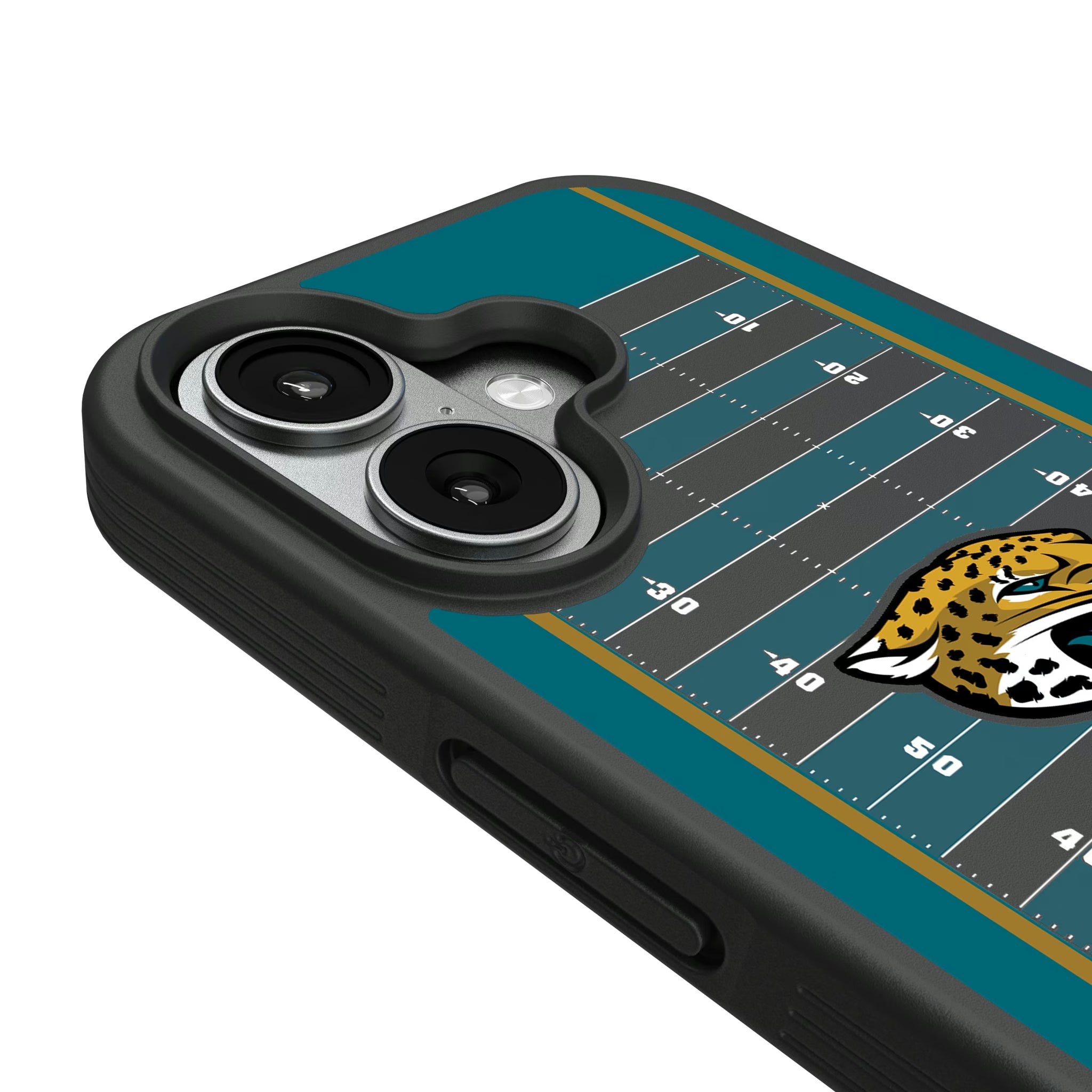 Jacksonville Jaguars Field iPhone Bump Phone Case for Apple iPhone - Detail#Device_iPhone 17