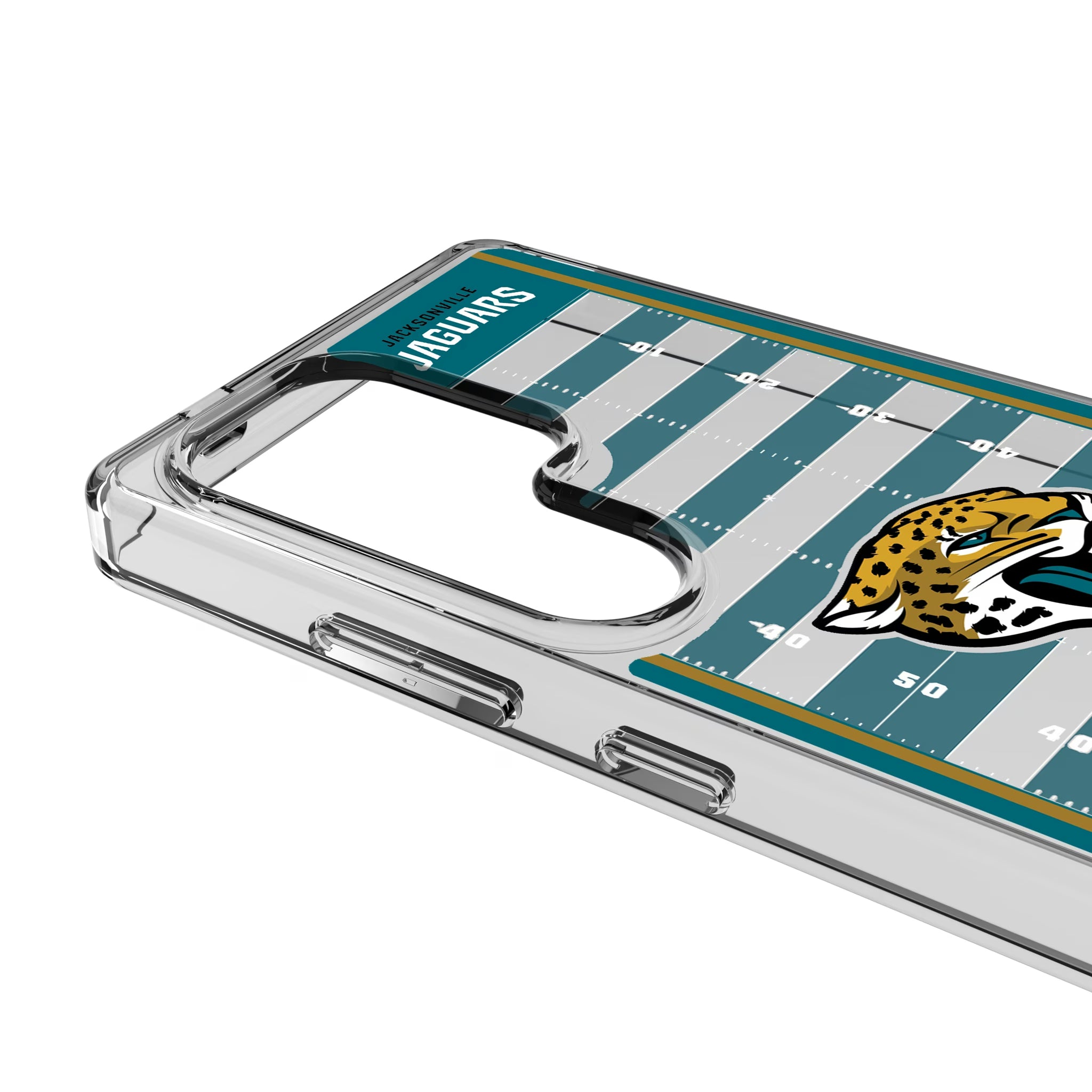 Jacksonville Jaguars Field Galaxy Clear Phone Case for Samsung Galaxy - Detail
