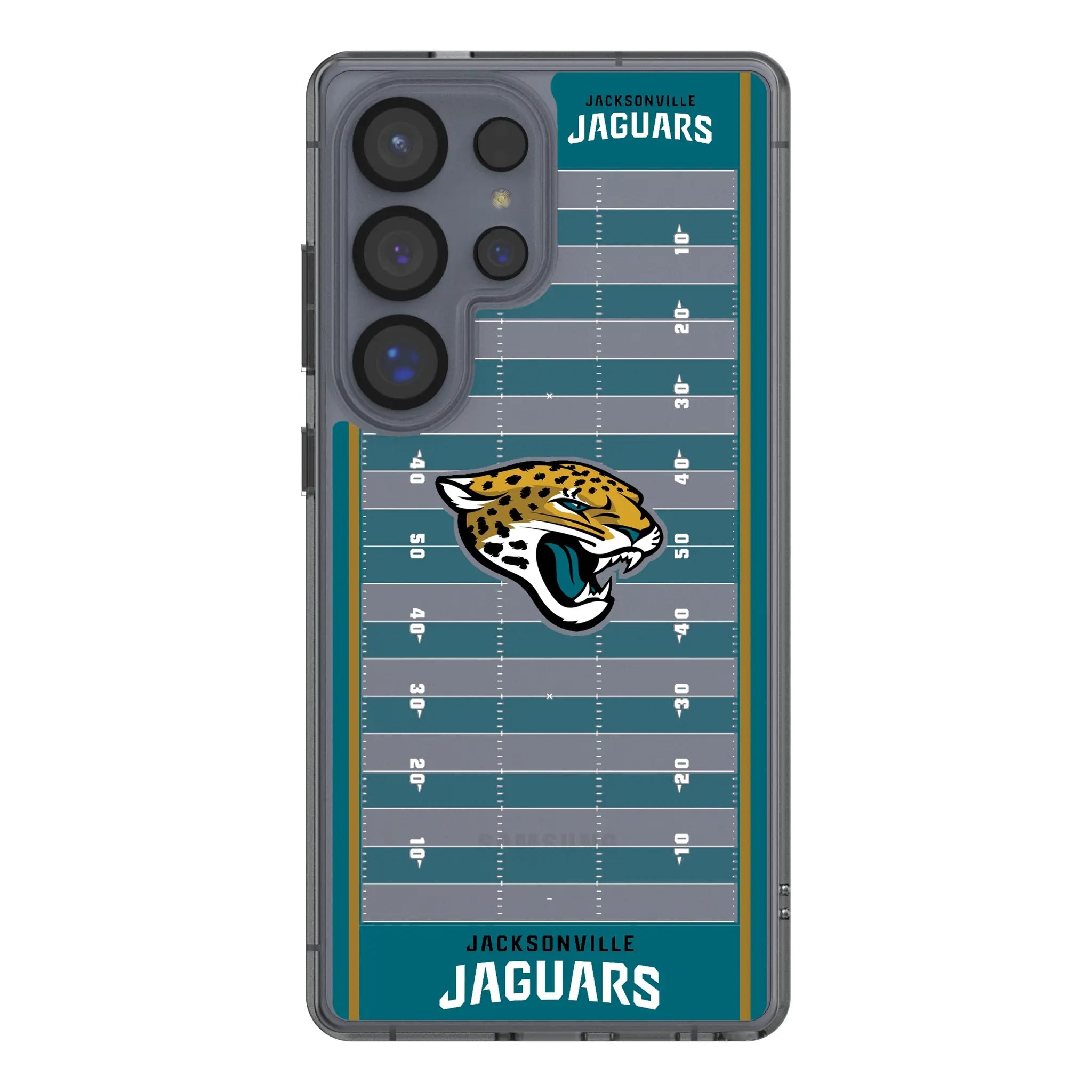 Jacksonville Jaguars Field Galaxy Clear Phone Case for Samsung Galaxy#Device_Galaxy S25 Ultra